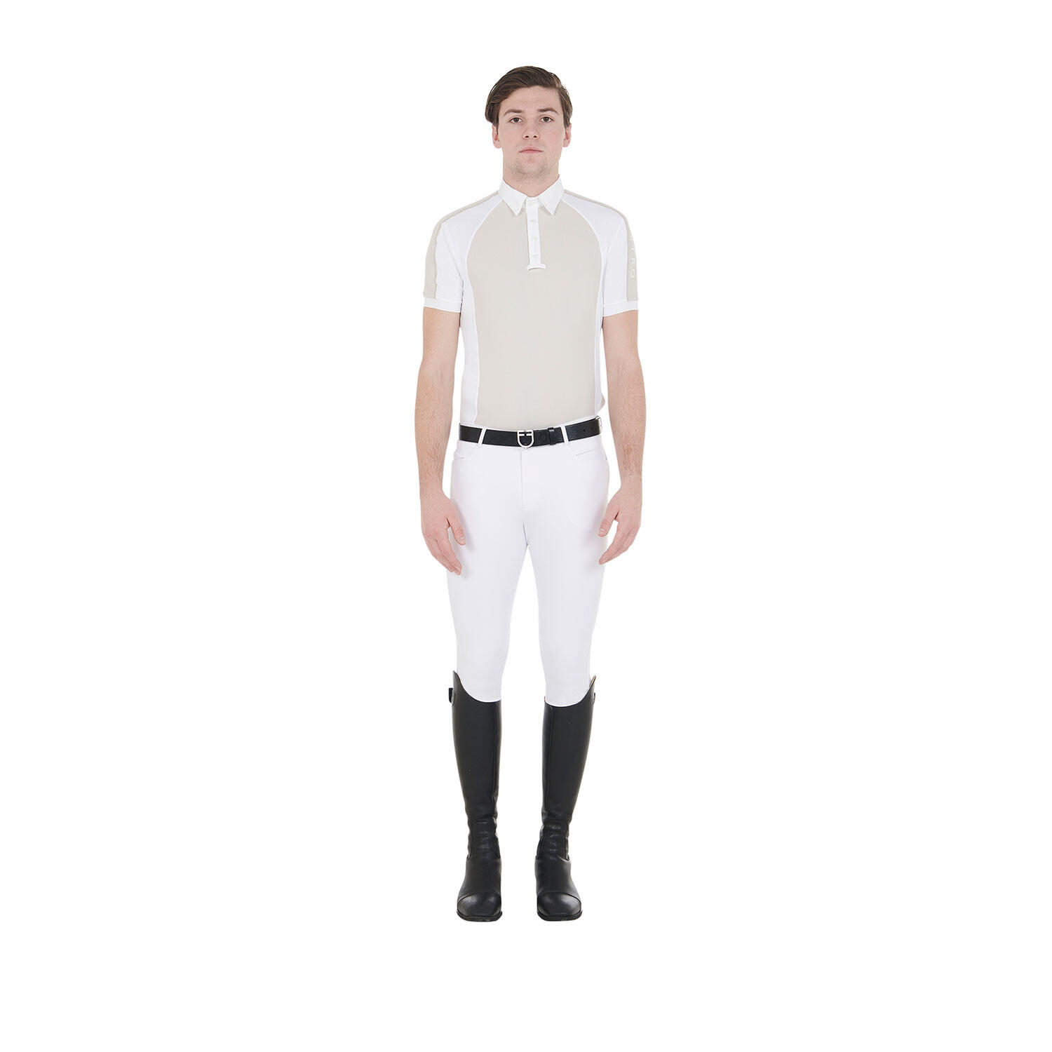 Polo homme de concours slim fit quatre boutons 6/6