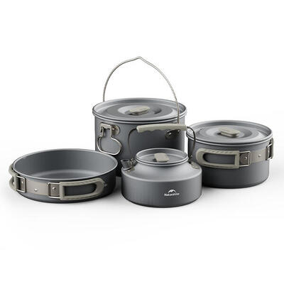 Batterie de cuisine naturehike ensemble pour 4-7 personnes