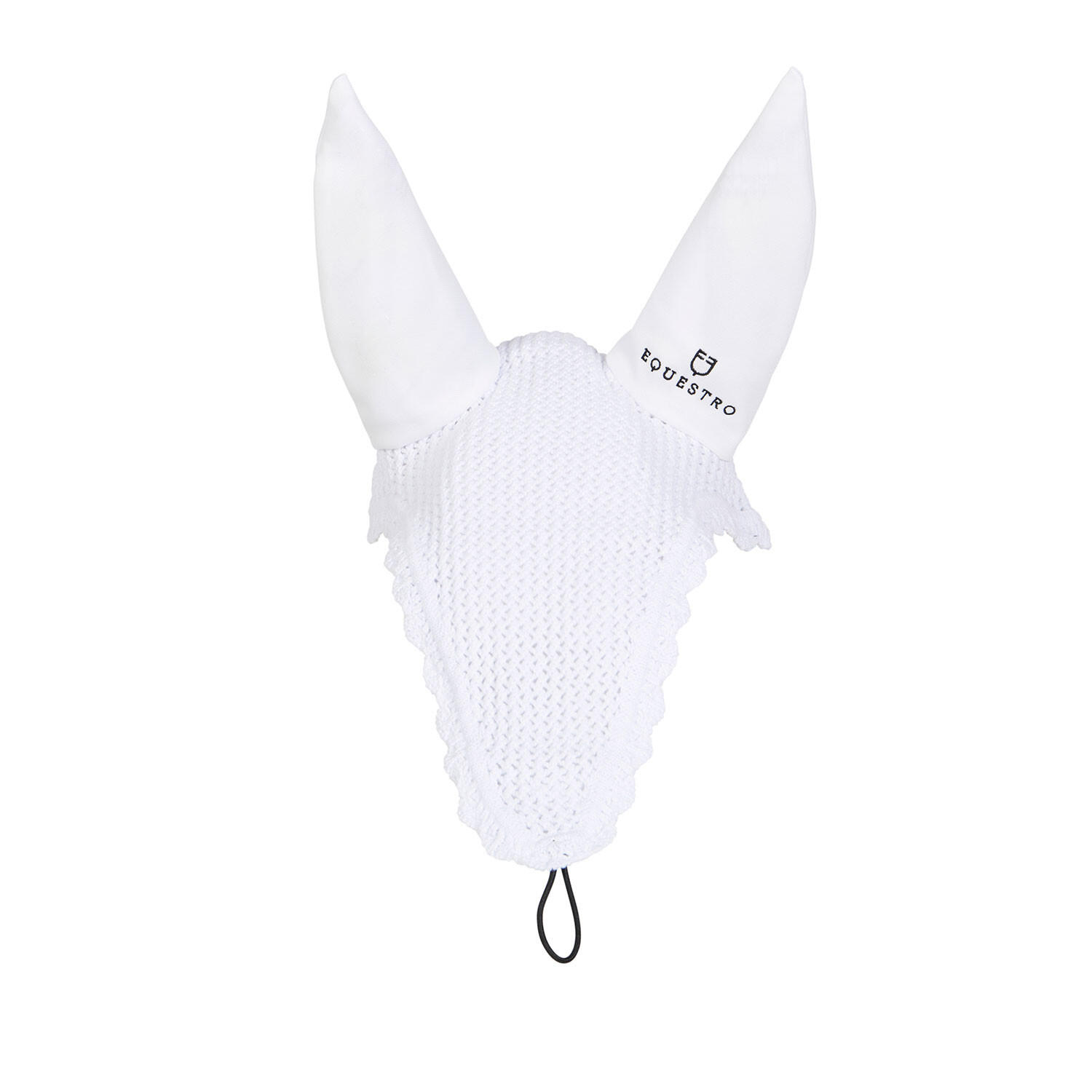 Couvre-oreilles cheval en maille avec attache élastique 2/4
