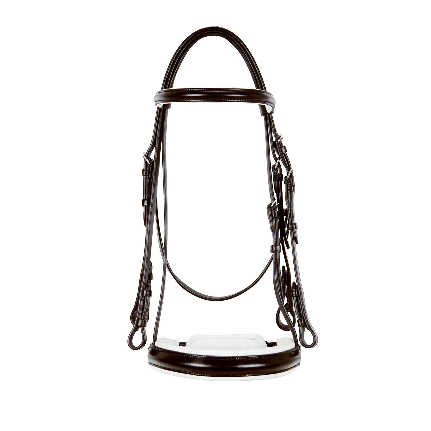 Briglia in cuoio liscio dressage 2/7
