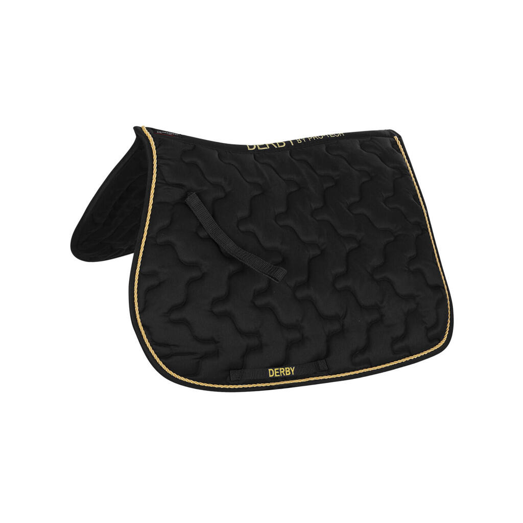 Pony saddle pad with piping cord