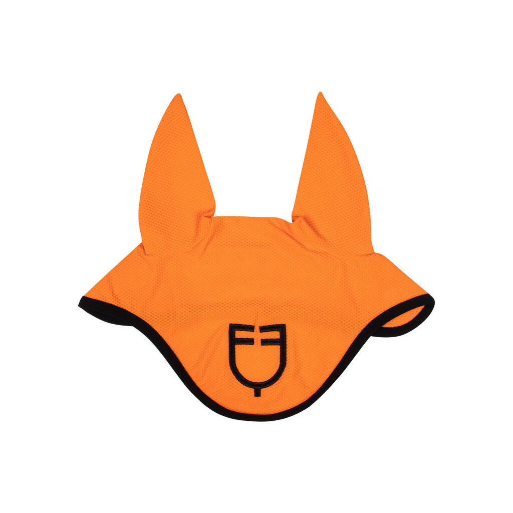 Perforated fabric cap with logo