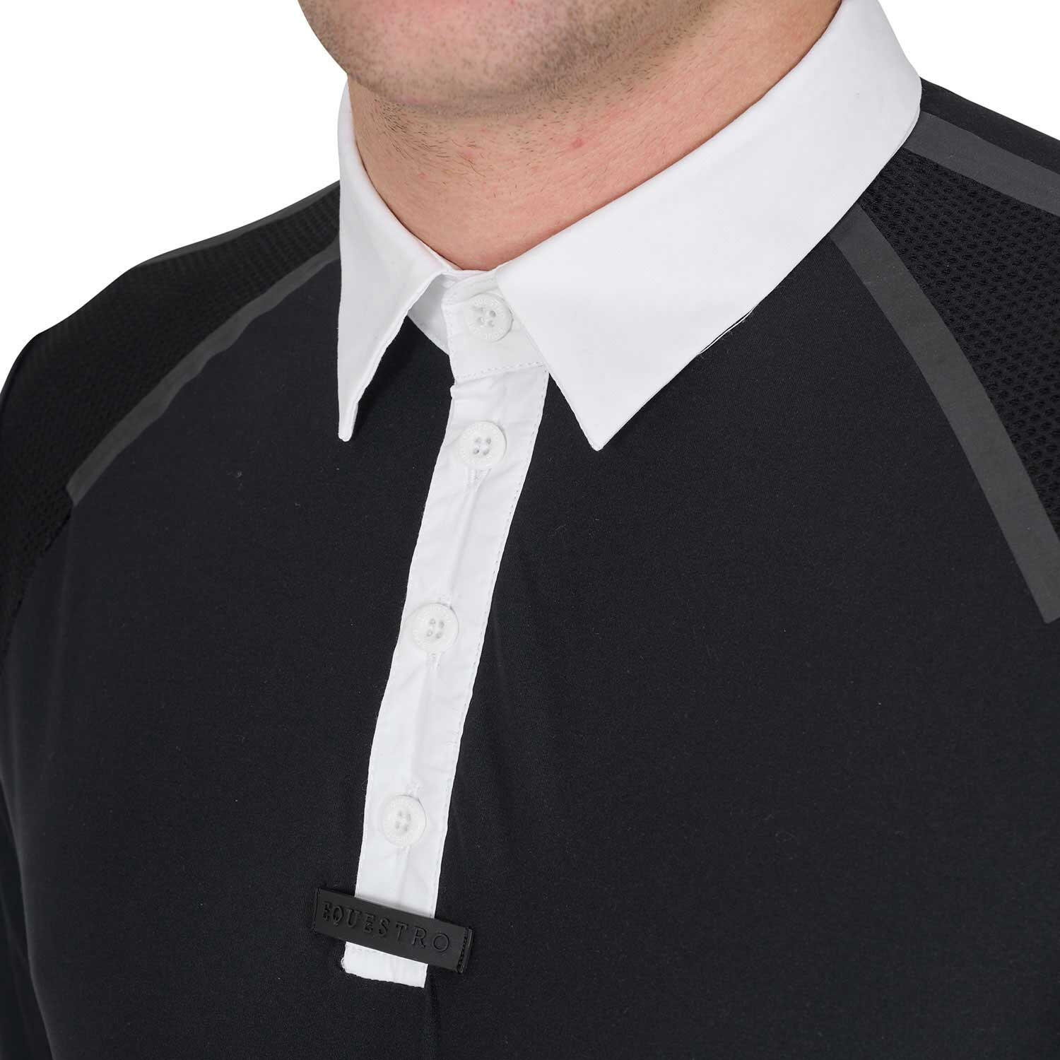 Polo masculino de manga curta slim fit para competição 4/6