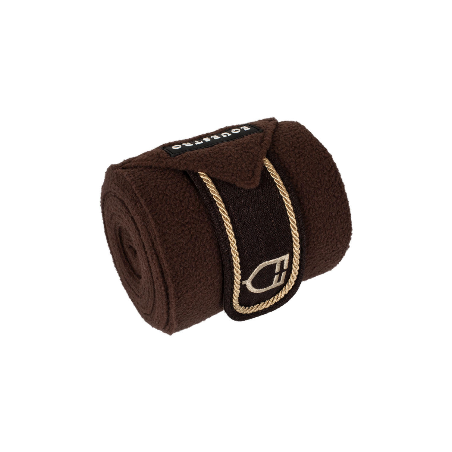 Bandas de borreguillo para pony con logo bordado 4/4