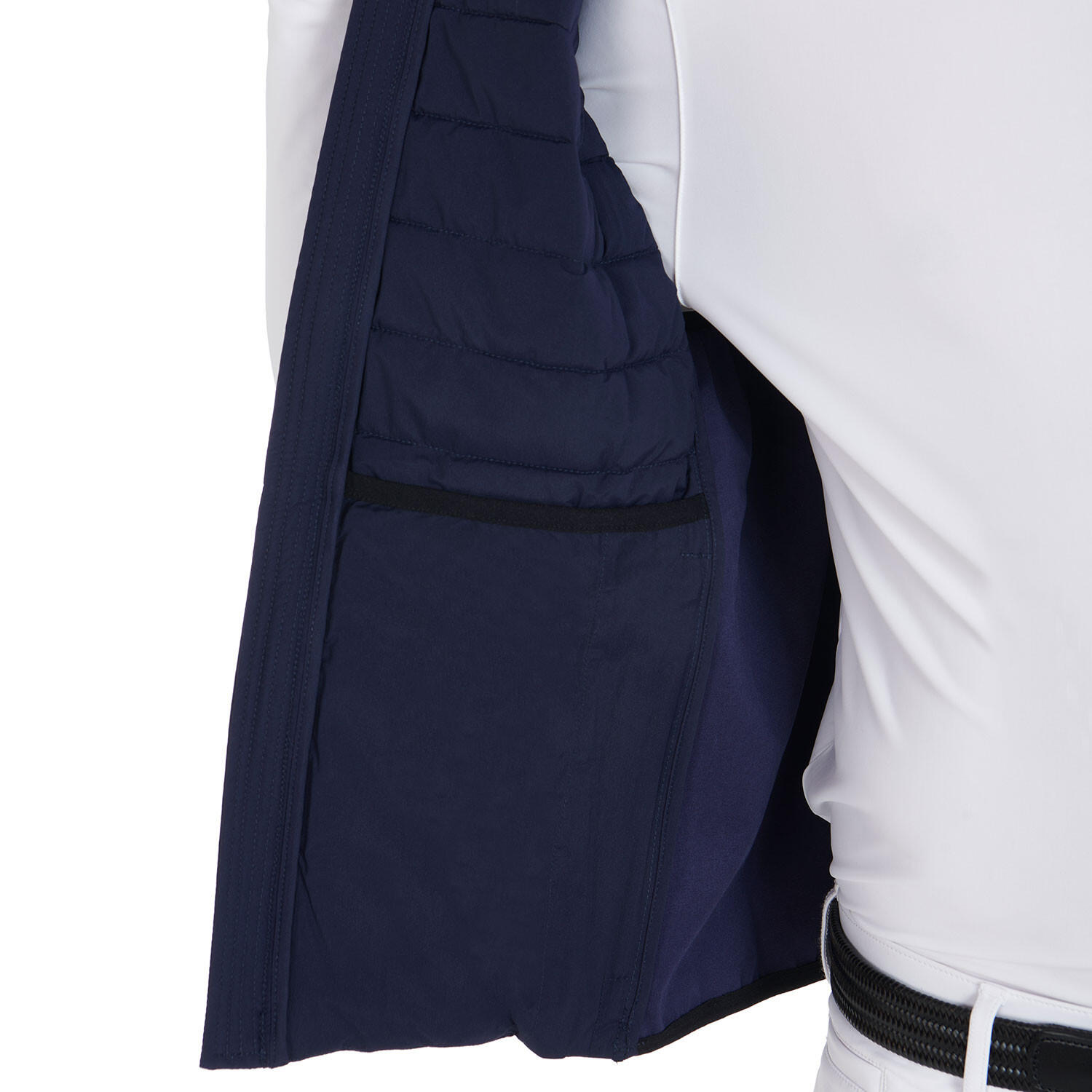 Chaleco para hombre en tejido técnico cortavientos 7/7