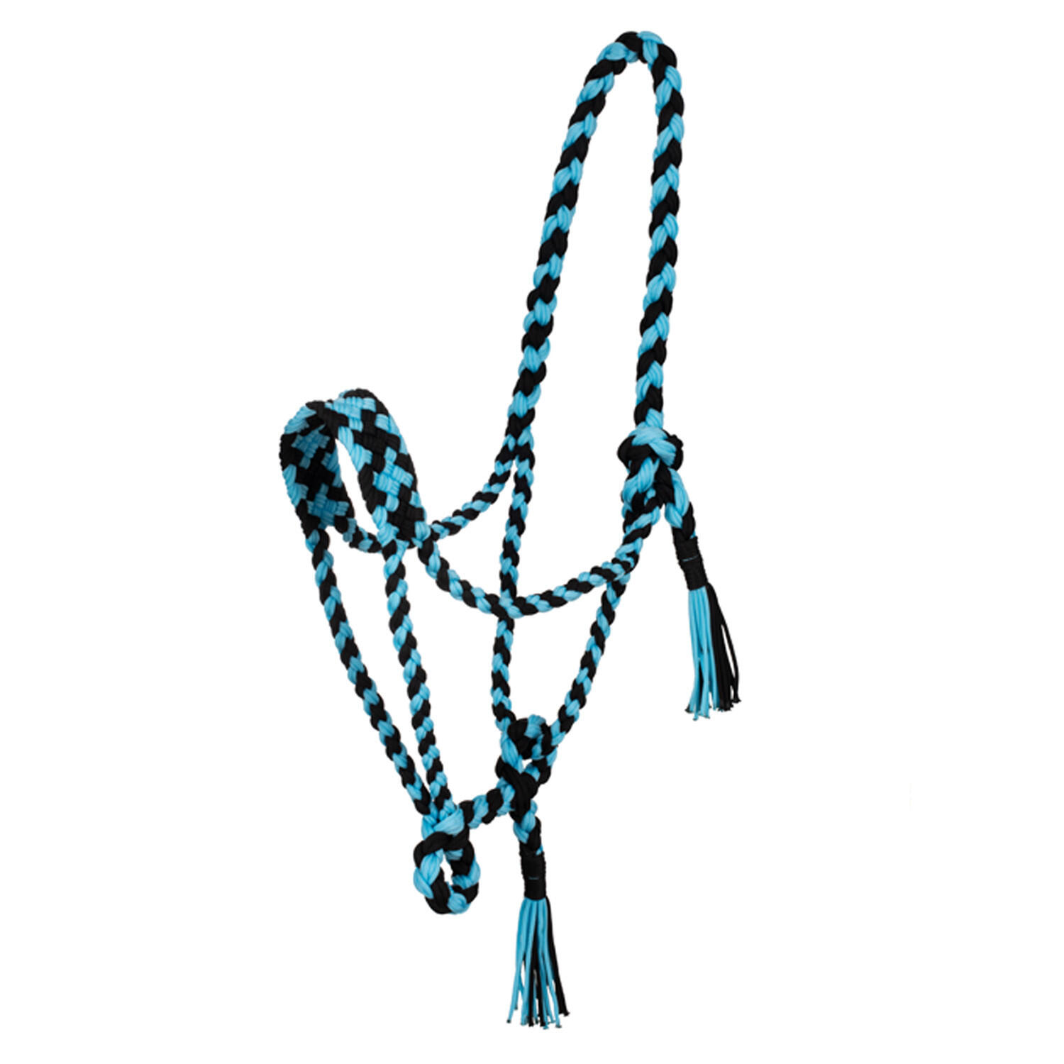 negro / azul cielo