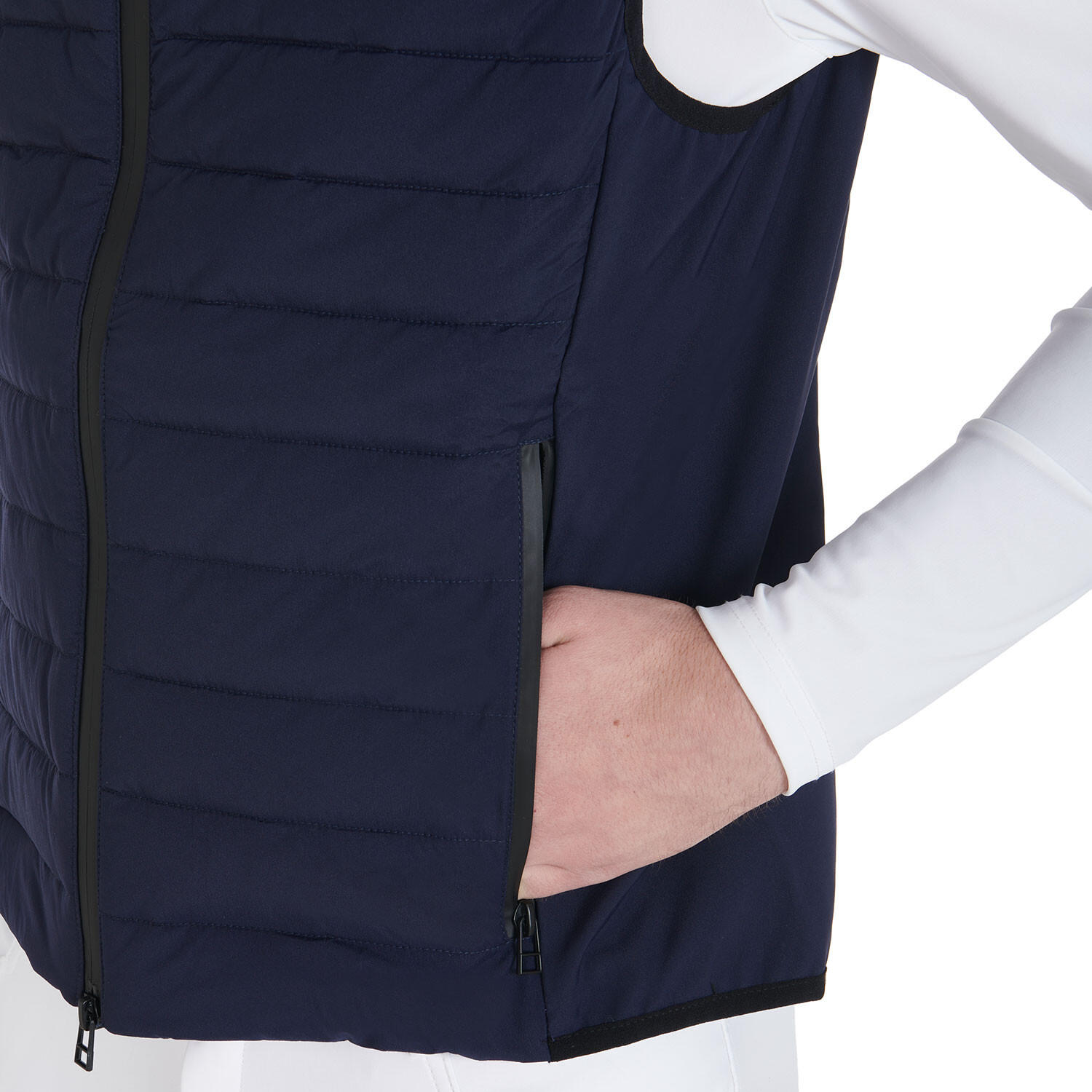 Chaleco para hombre en tejido técnico cortavientos 6/7