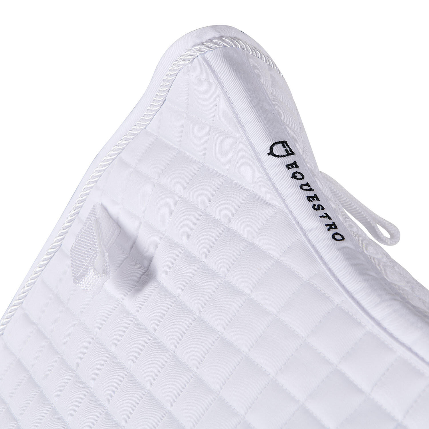 Tapis de selle de dressage profilé en coton 3/4