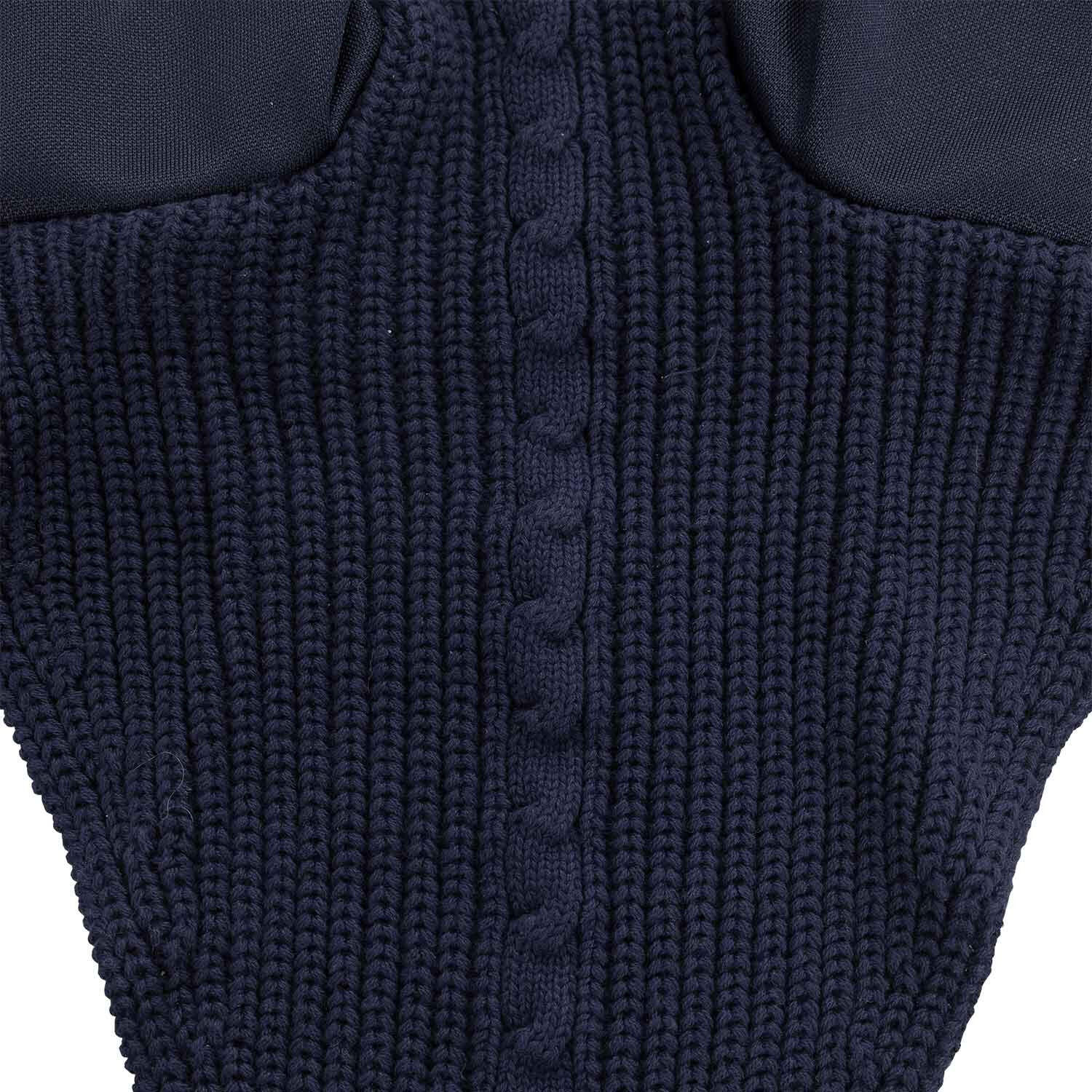 Cuffietta cavallo in maglia con laccetto al chiudibocca 3/3