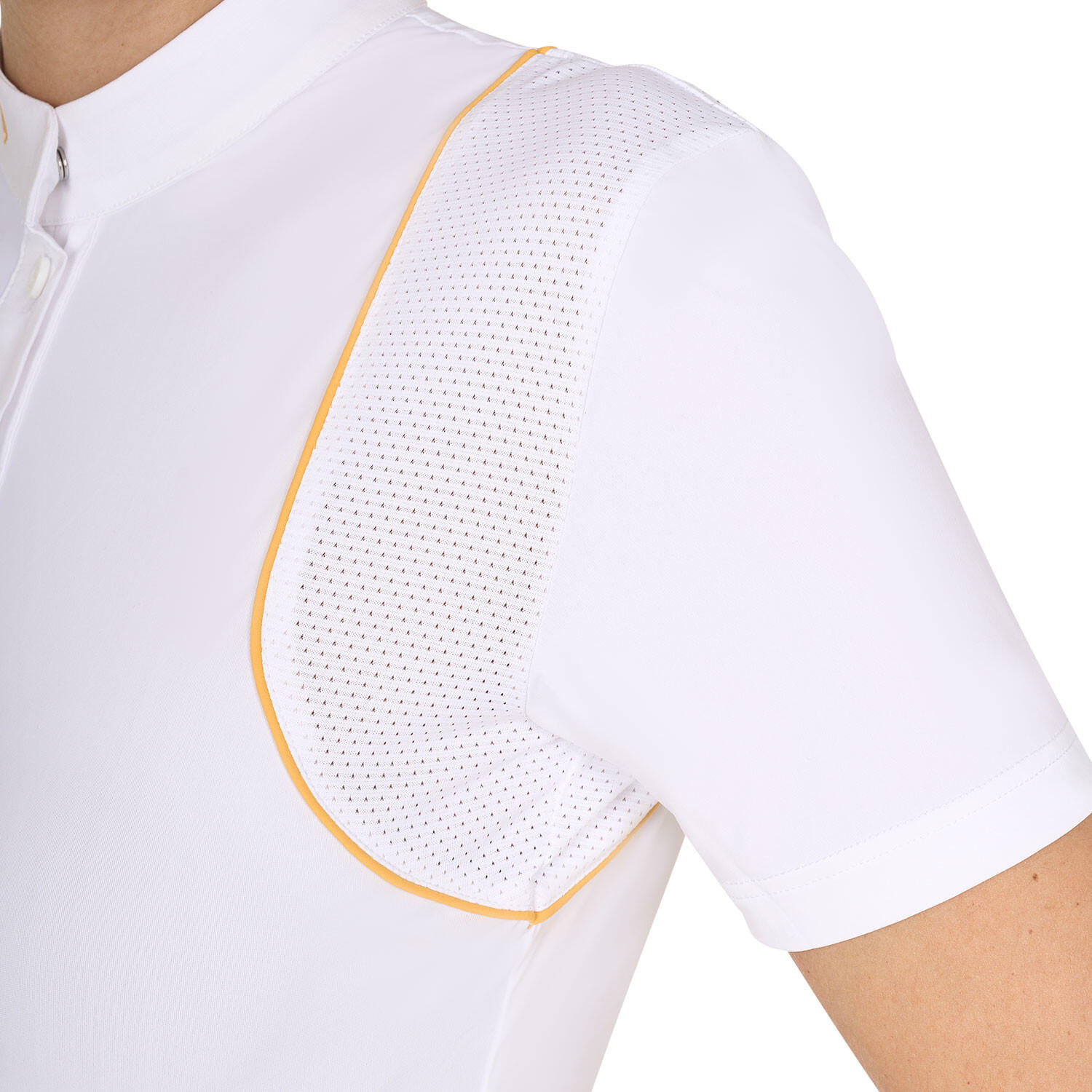 Polo de mujer slim fit para concurso con botones 3/7