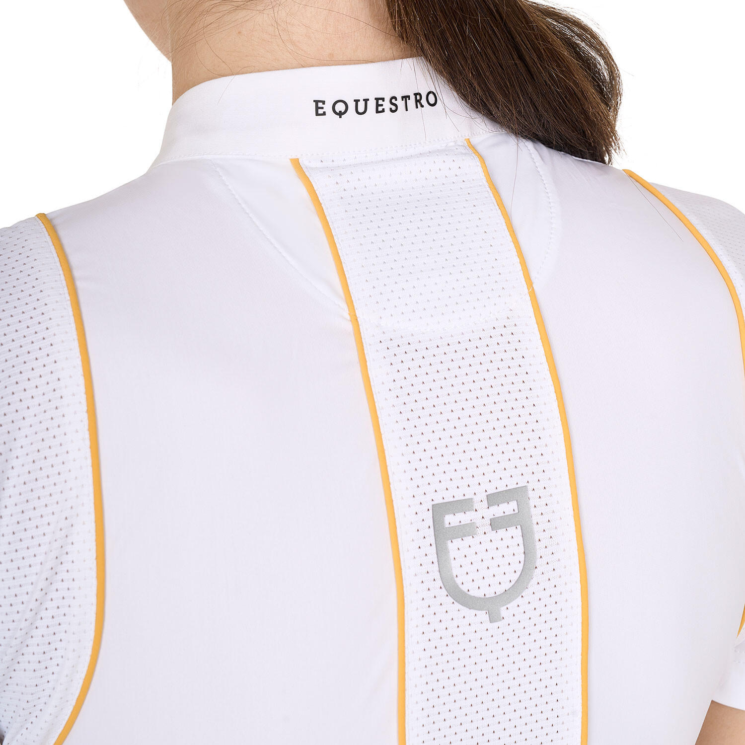 Polo de mujer slim fit para concurso con botones 5/7