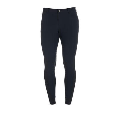 Heren zomer slim fit broek in bi-stretch technische stof