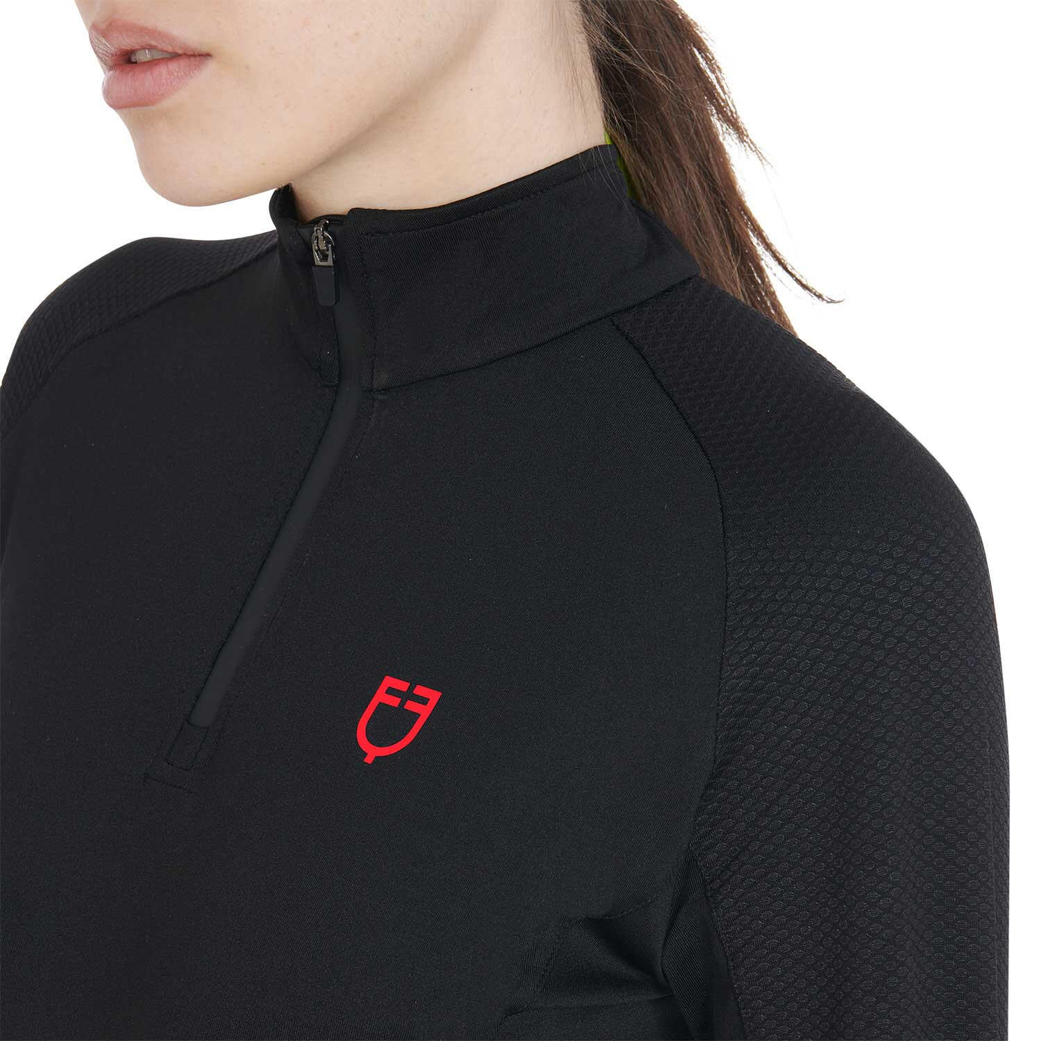 Base layer donna slim fit manica lunga 2/4
