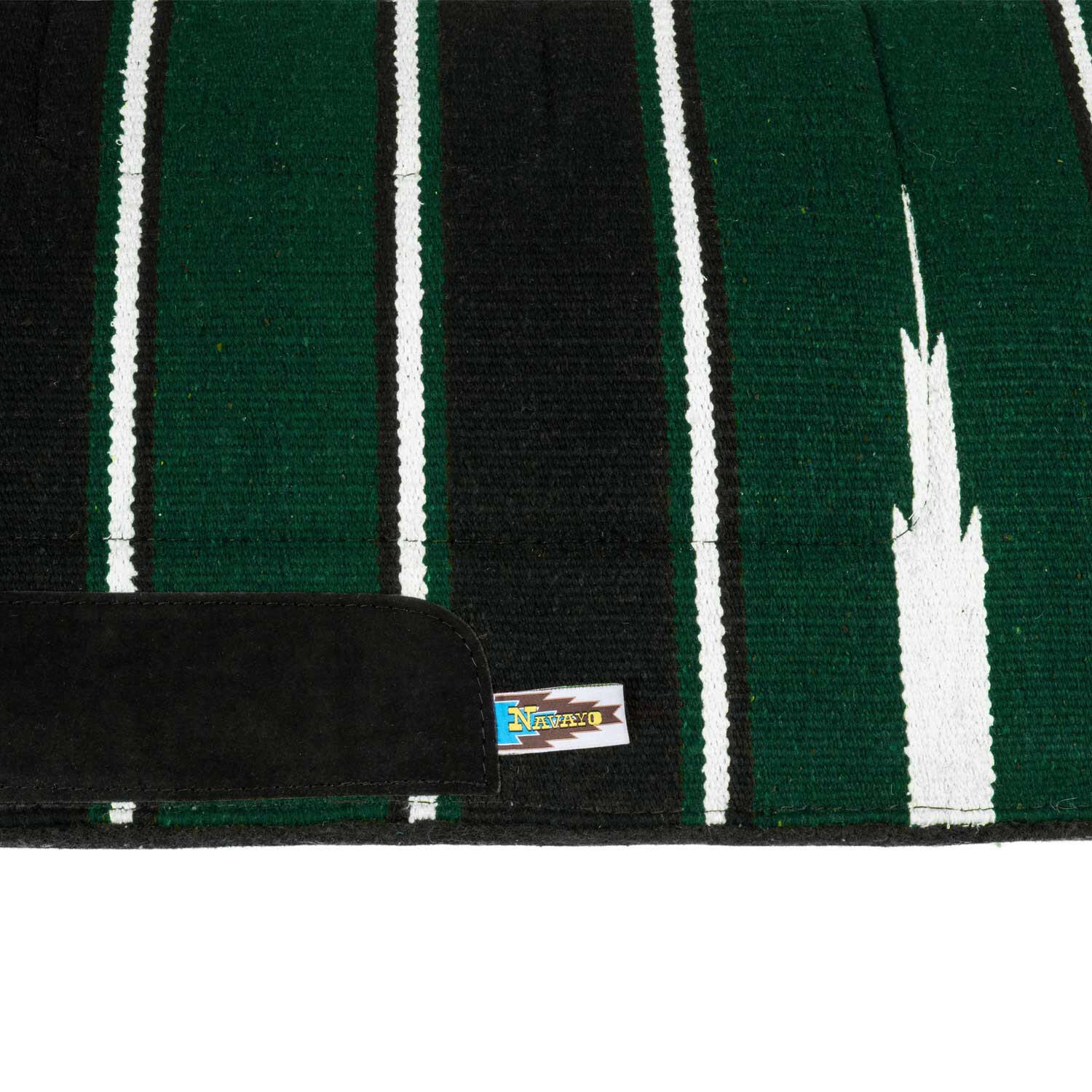 Tapis De Selle Navajo économique 30x30 Cm - Fond Feutre - Design Ethnique Pour Cheval