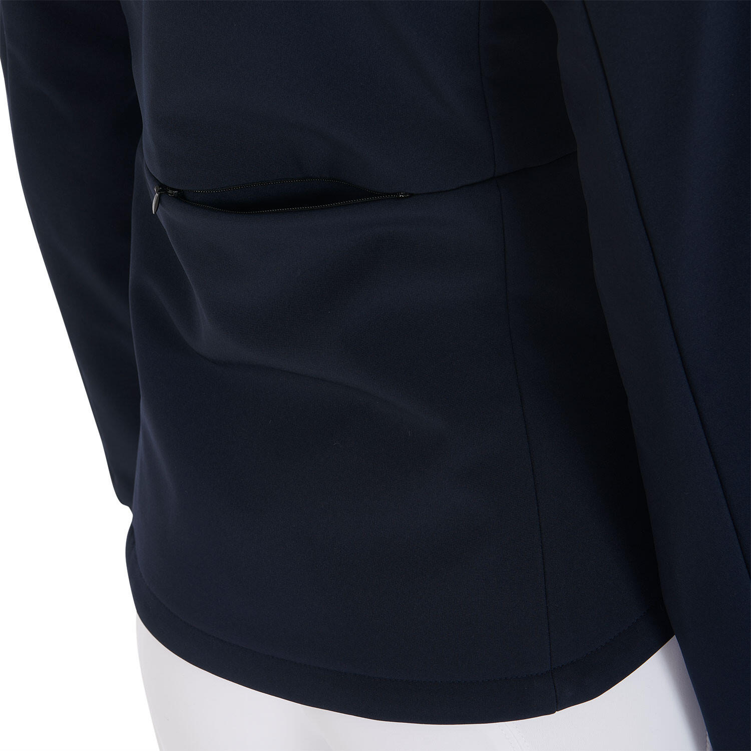 Slim fit dames softshell jas met verborgen zakken 4/6