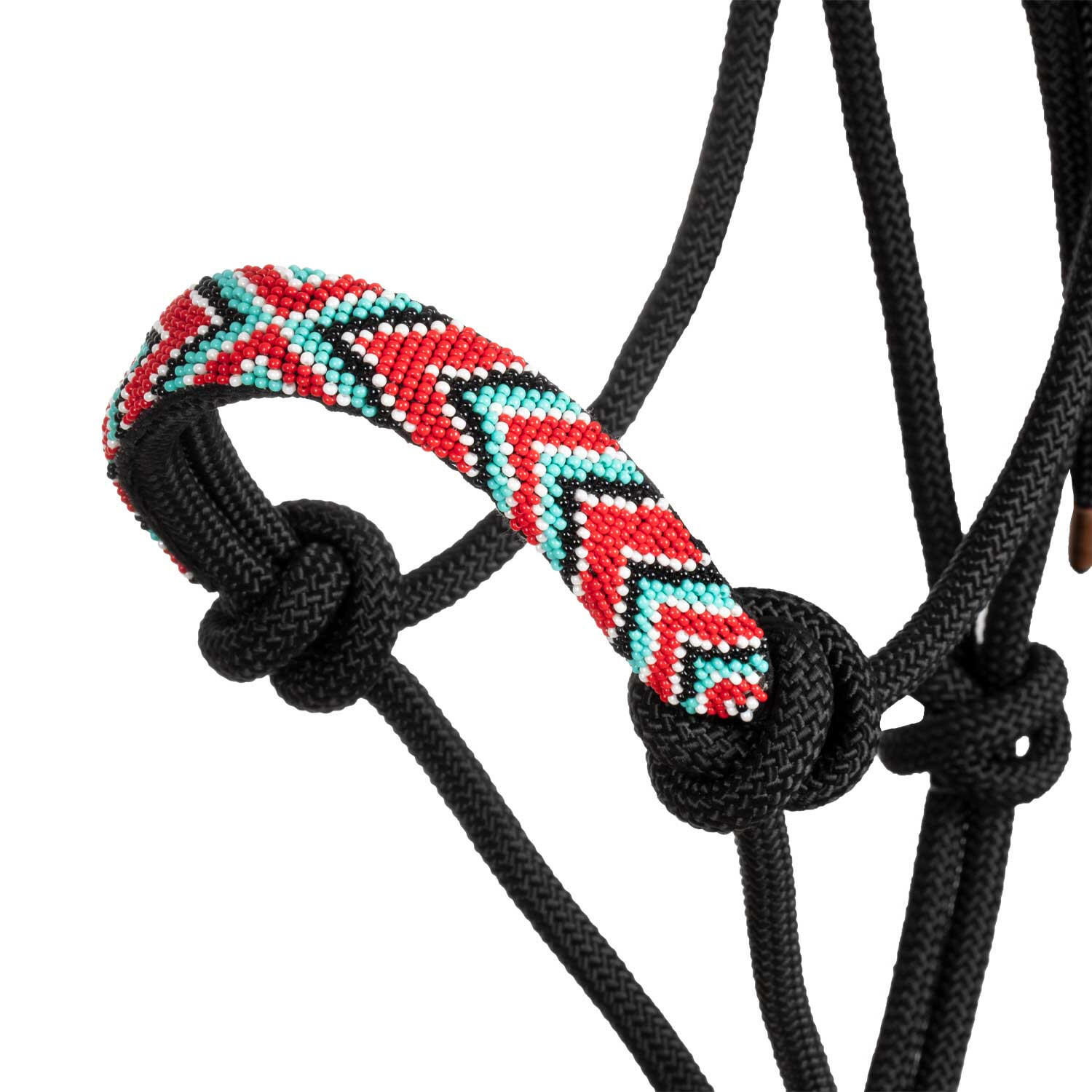 Licol en corde avec perles 3/5