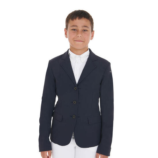 Veste enfant de concours trois boutons