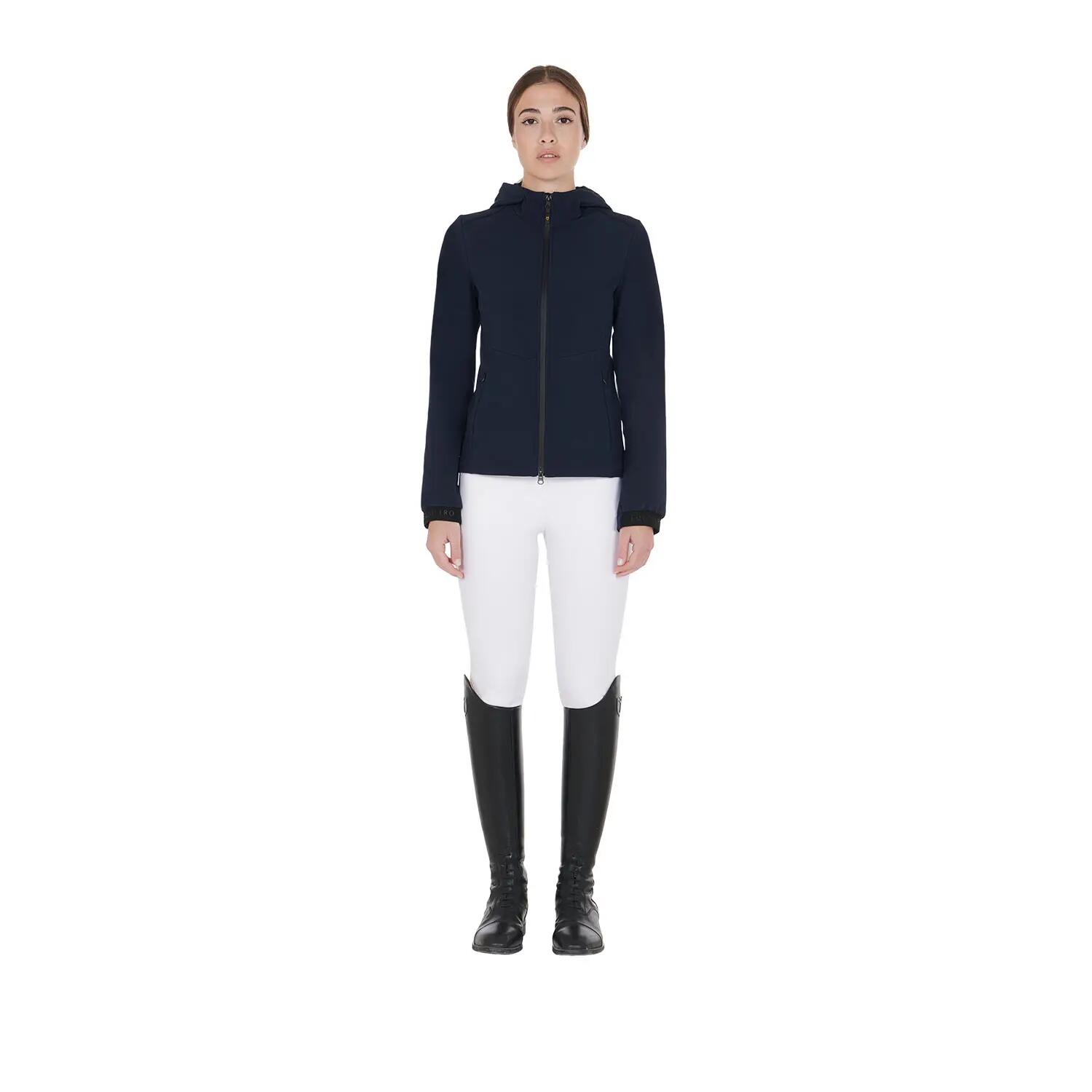 Jaqueta softshell feminina slim fit com bolsos embutidos 6/6