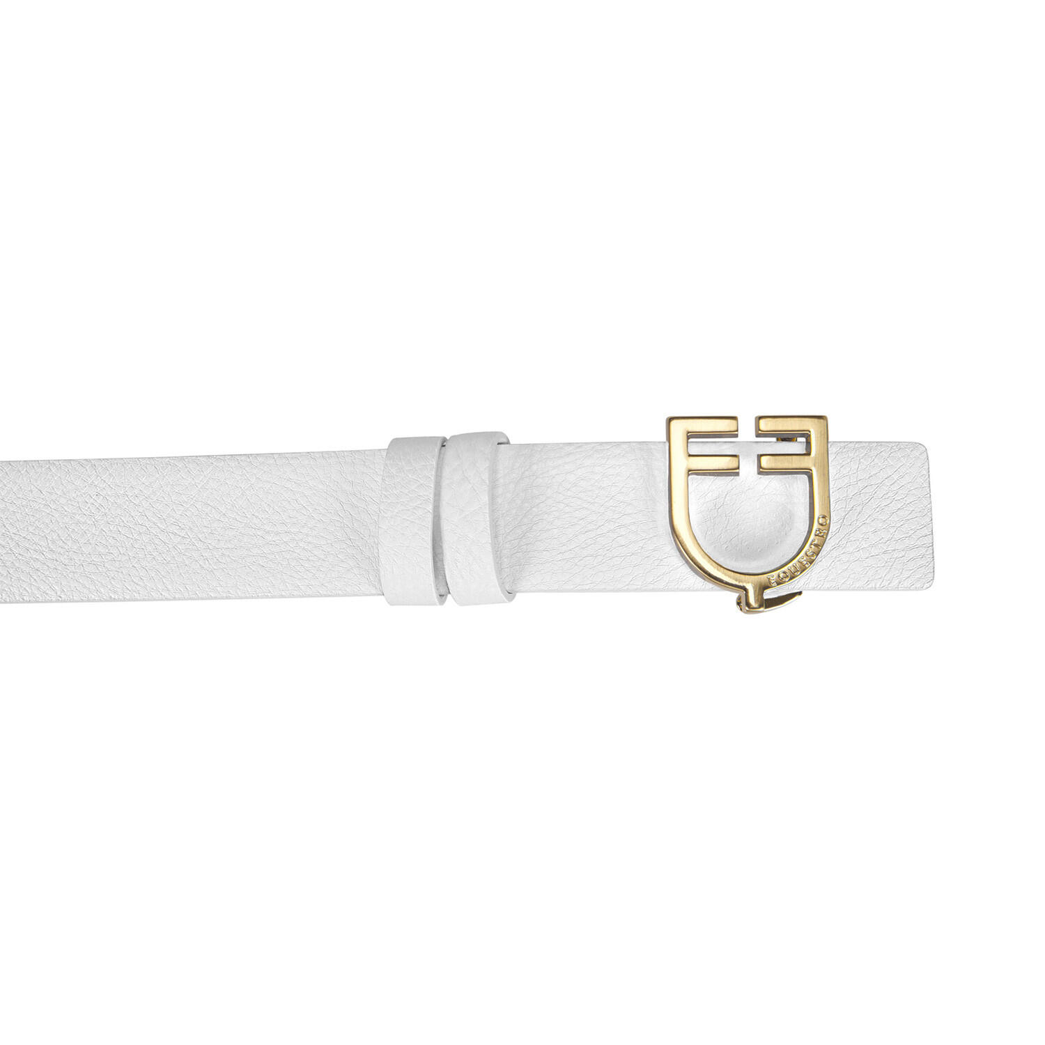 Ceinture en cuir lisse double face 5/7