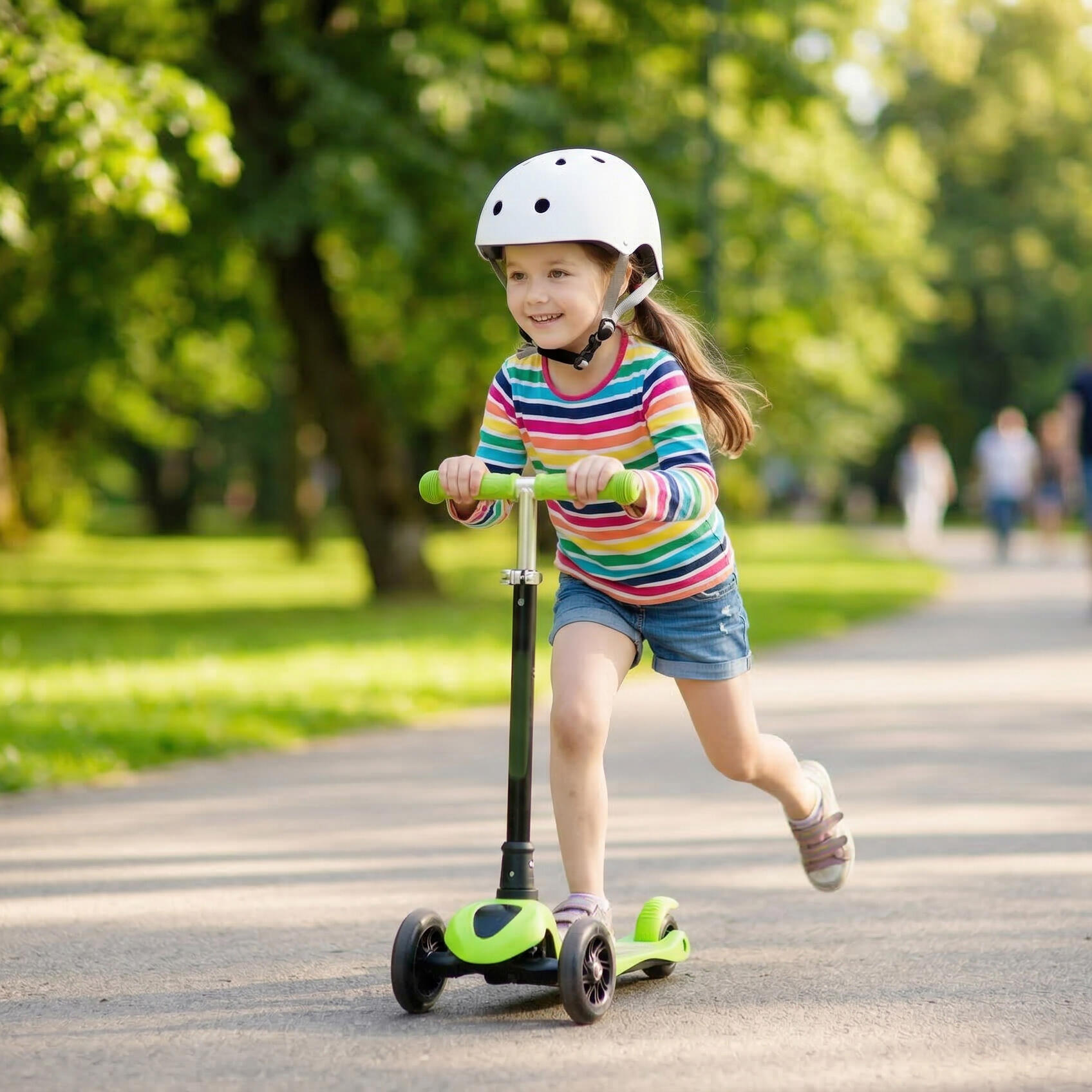 Casco bici per bambini Vayox Protector VA0422 per pattini, monopattino 51-54cm 2/7