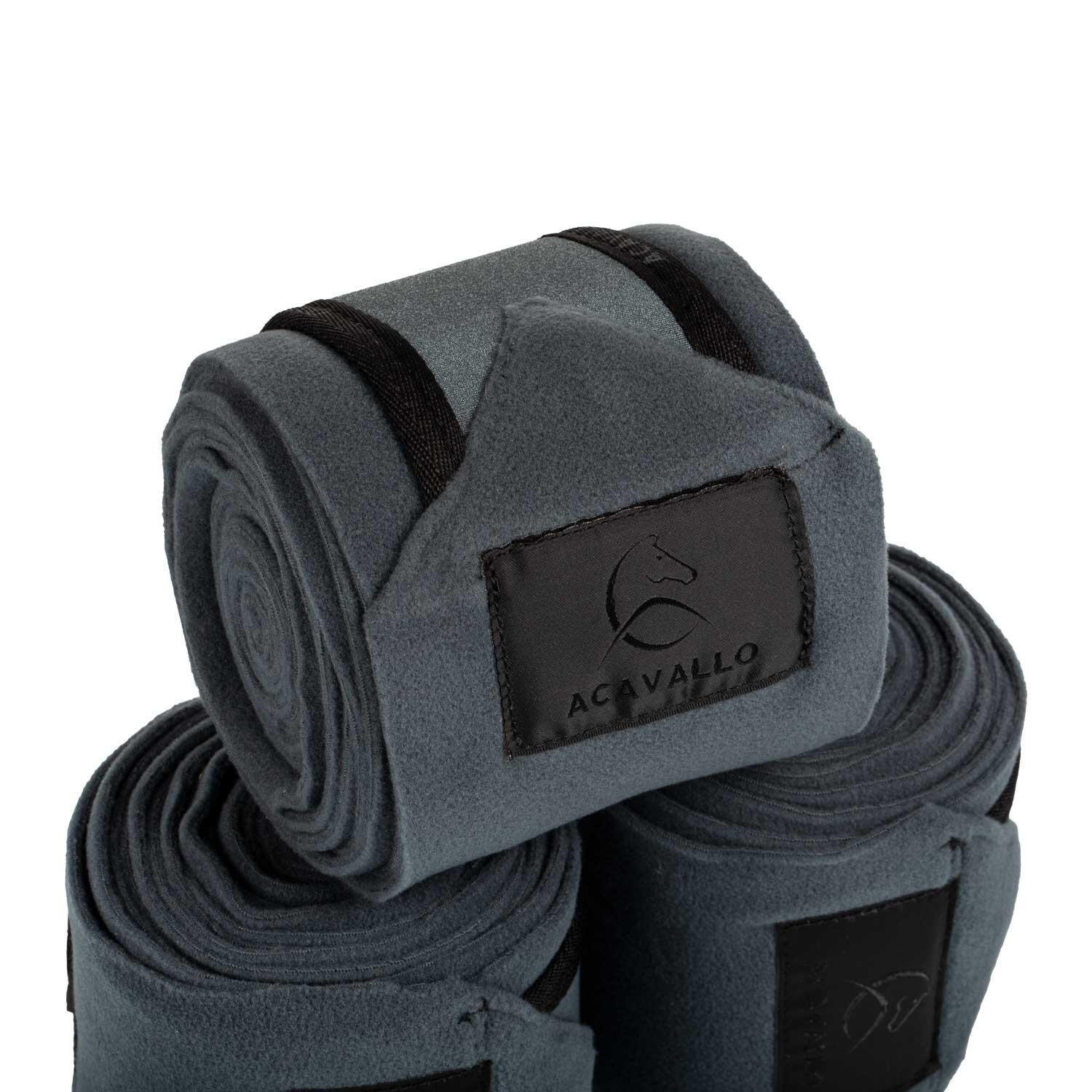 Faixas de lã antipilling com fechamento em velcro 2/4