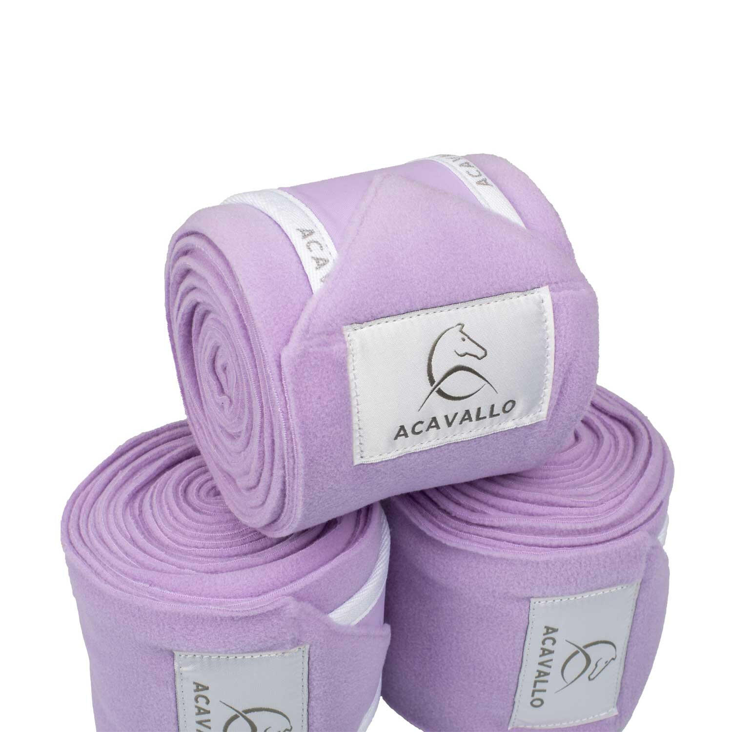 Faixas de lã antipilling com fechamento em velcro 2/4