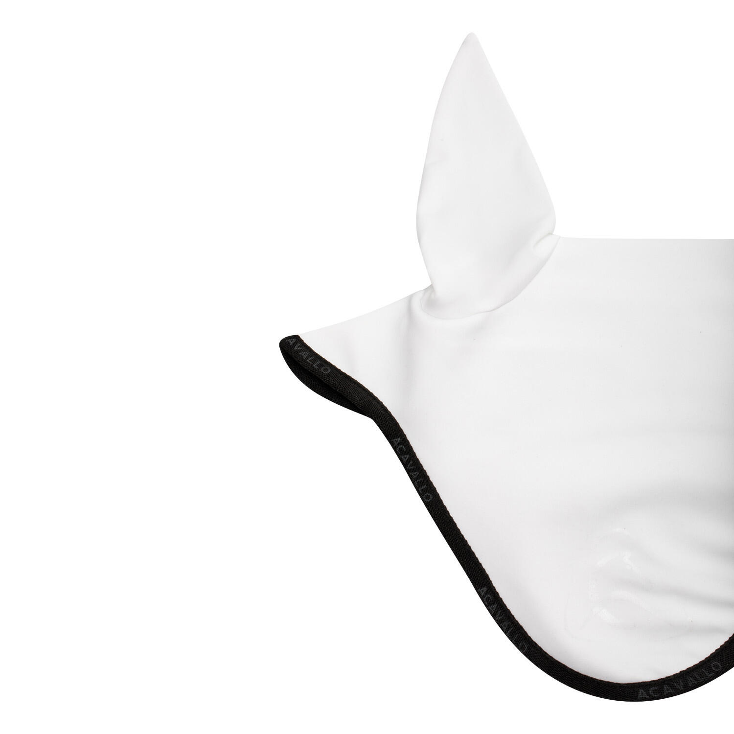Badehaube aus spandex mit silikonlogo 3/4