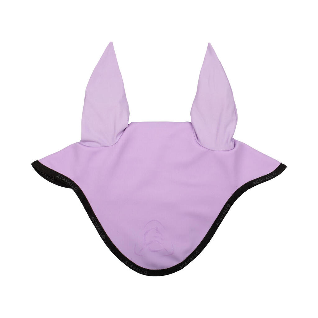 Elastane swim cap with silicone logo