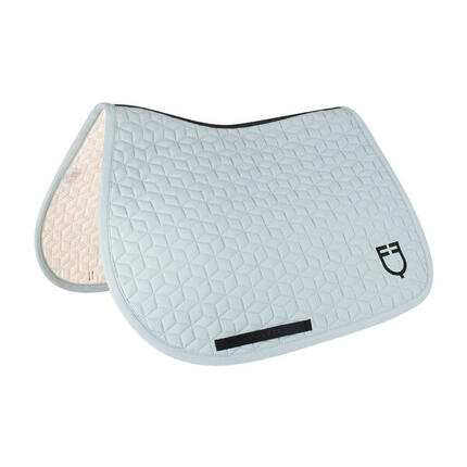 Tapis de selle de saut avec matelassage à cubes