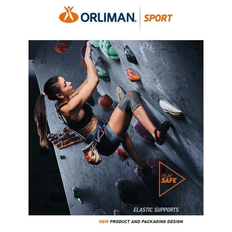 Orliman Sport 專業運動彈性膝關節穩定護膝｜三鐵世界冠軍推薦 OS6211