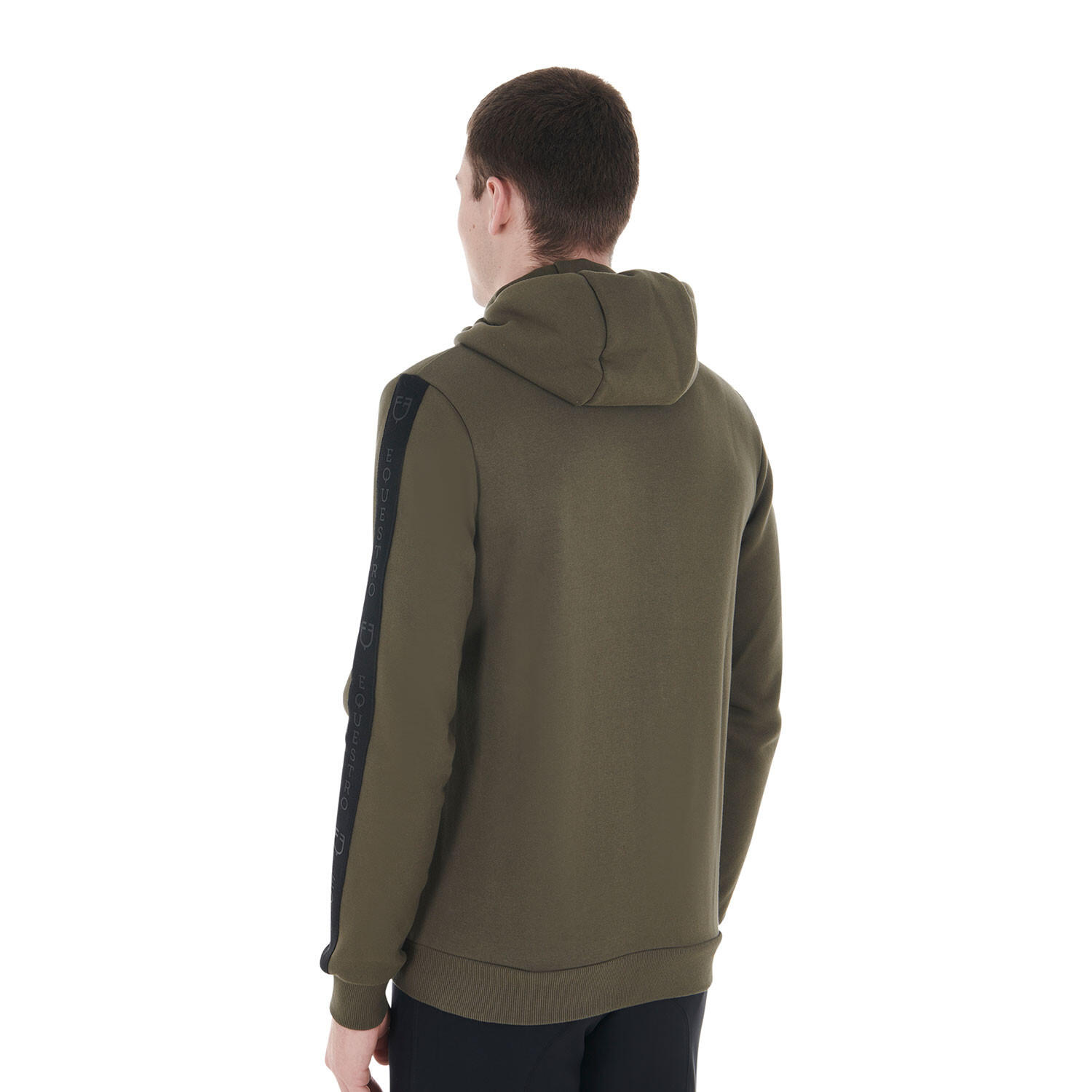 Sudadera hombre con capucha y forro polar interno 2/6