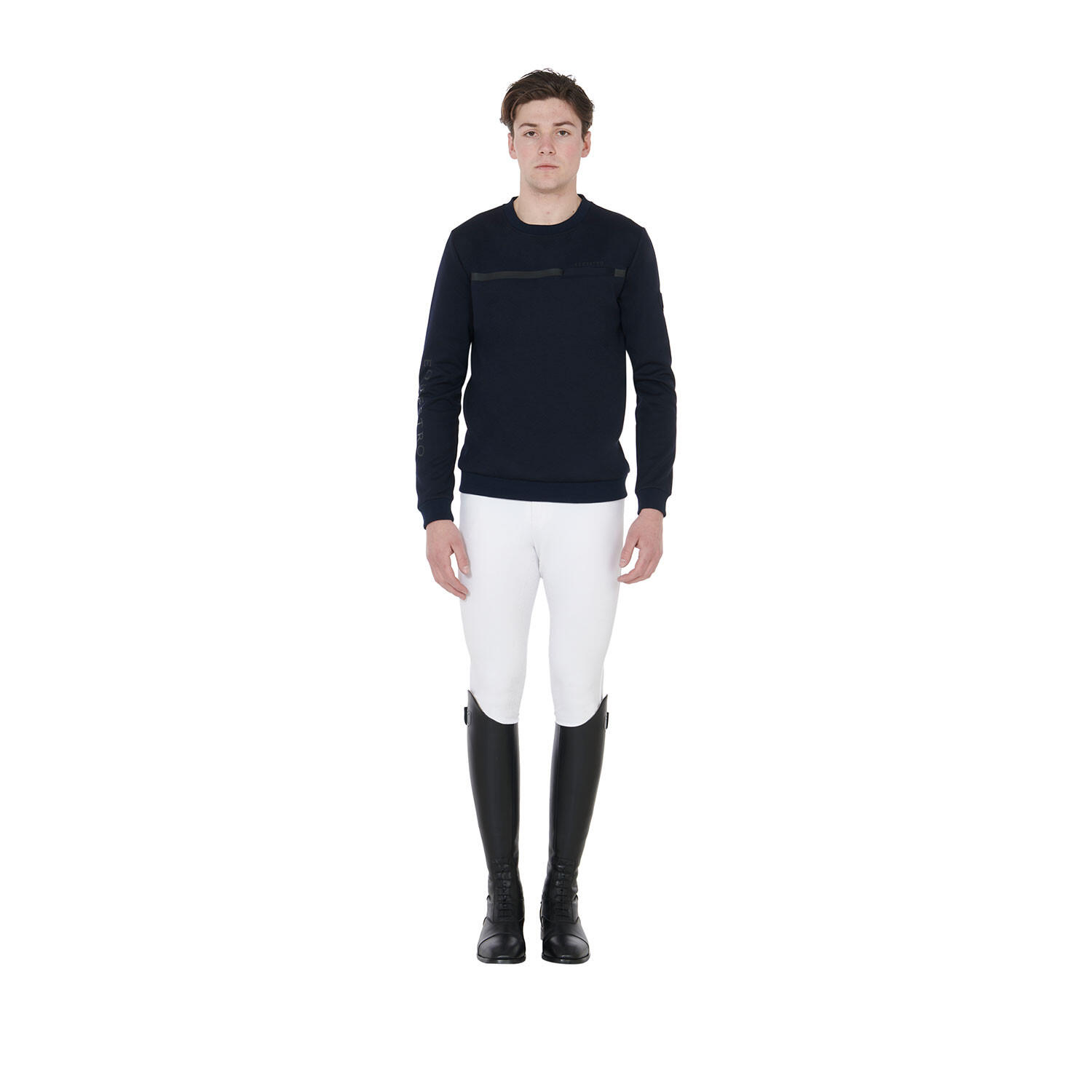 Felpa masculina gola redonda interlock 7/7