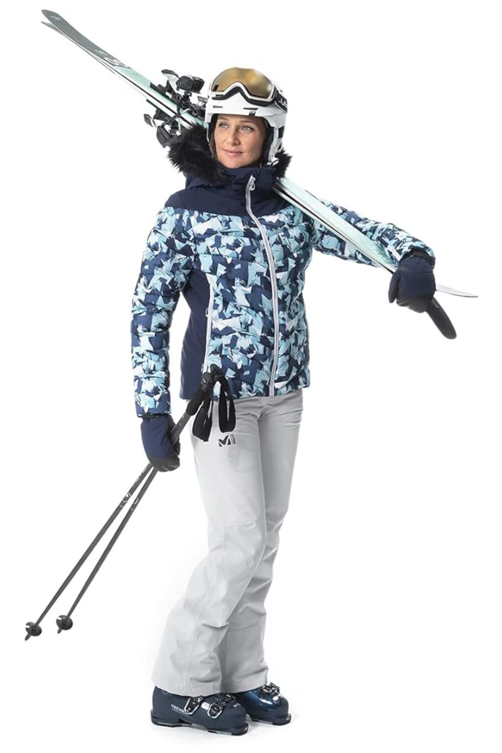 Veste de ski femme Millet Ruby Mountain bleu 3/3