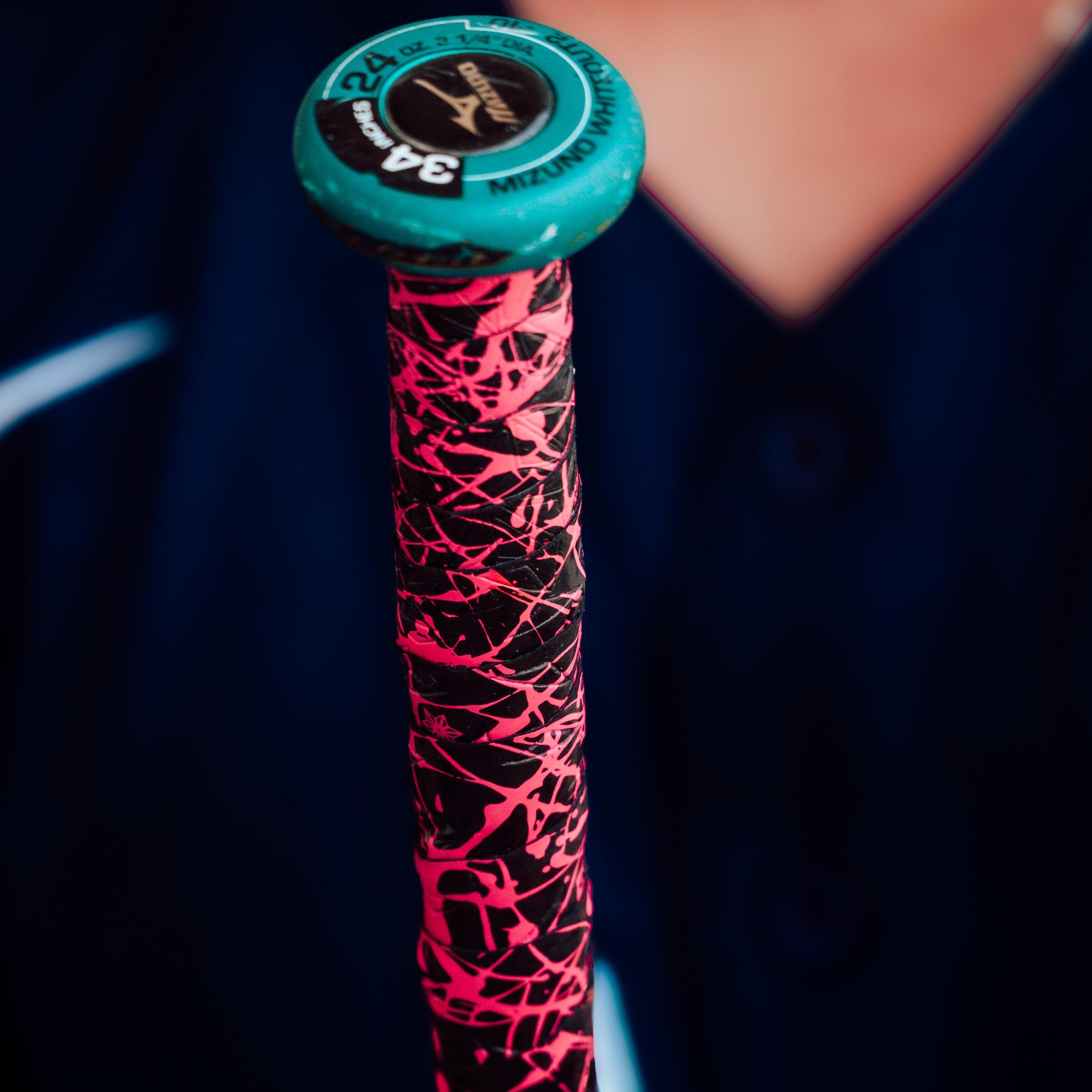 Supacaz Super Sticky Kush-Grip pour batte Baseball-Splat Rouge 1,1 mm 4/7