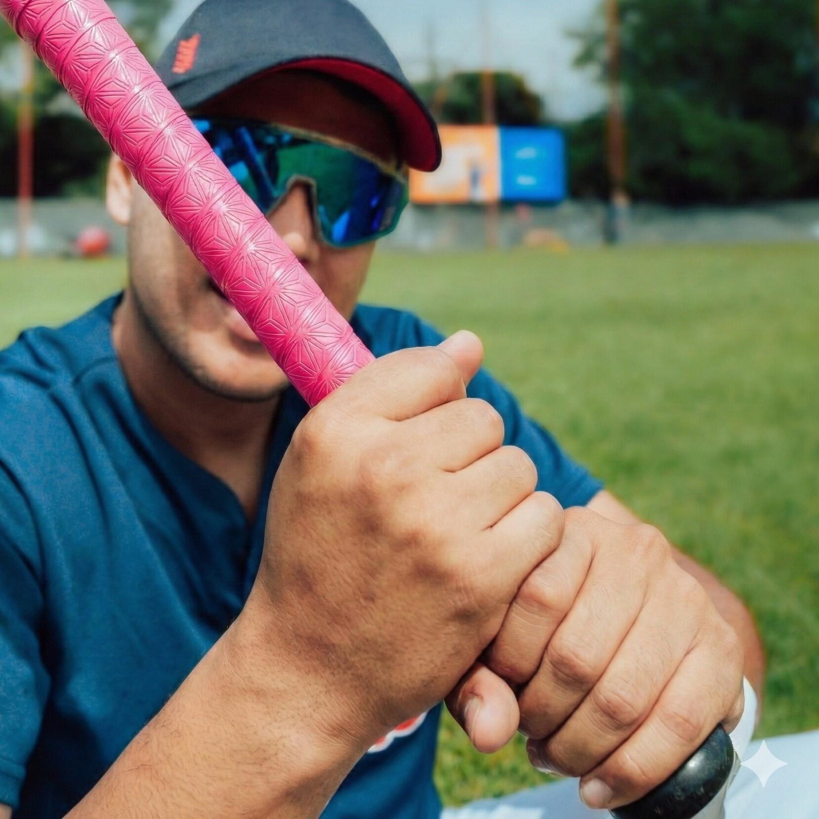 Supacaz Super Sticky Kush-Cinta para bate Béisbol-Rosa Neón 0,5 mm 4/5