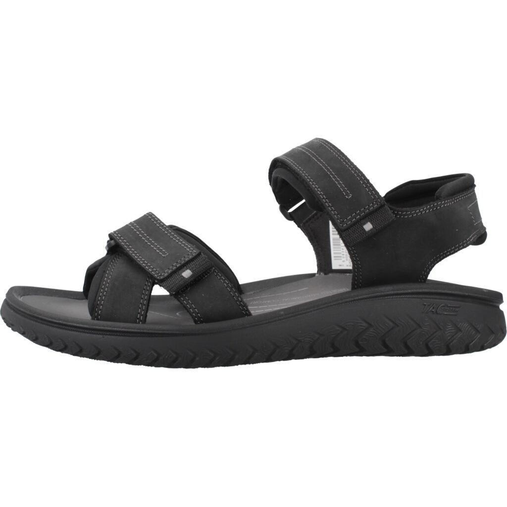Sandali da uomo Clarks Wesley shore nero. 2/6