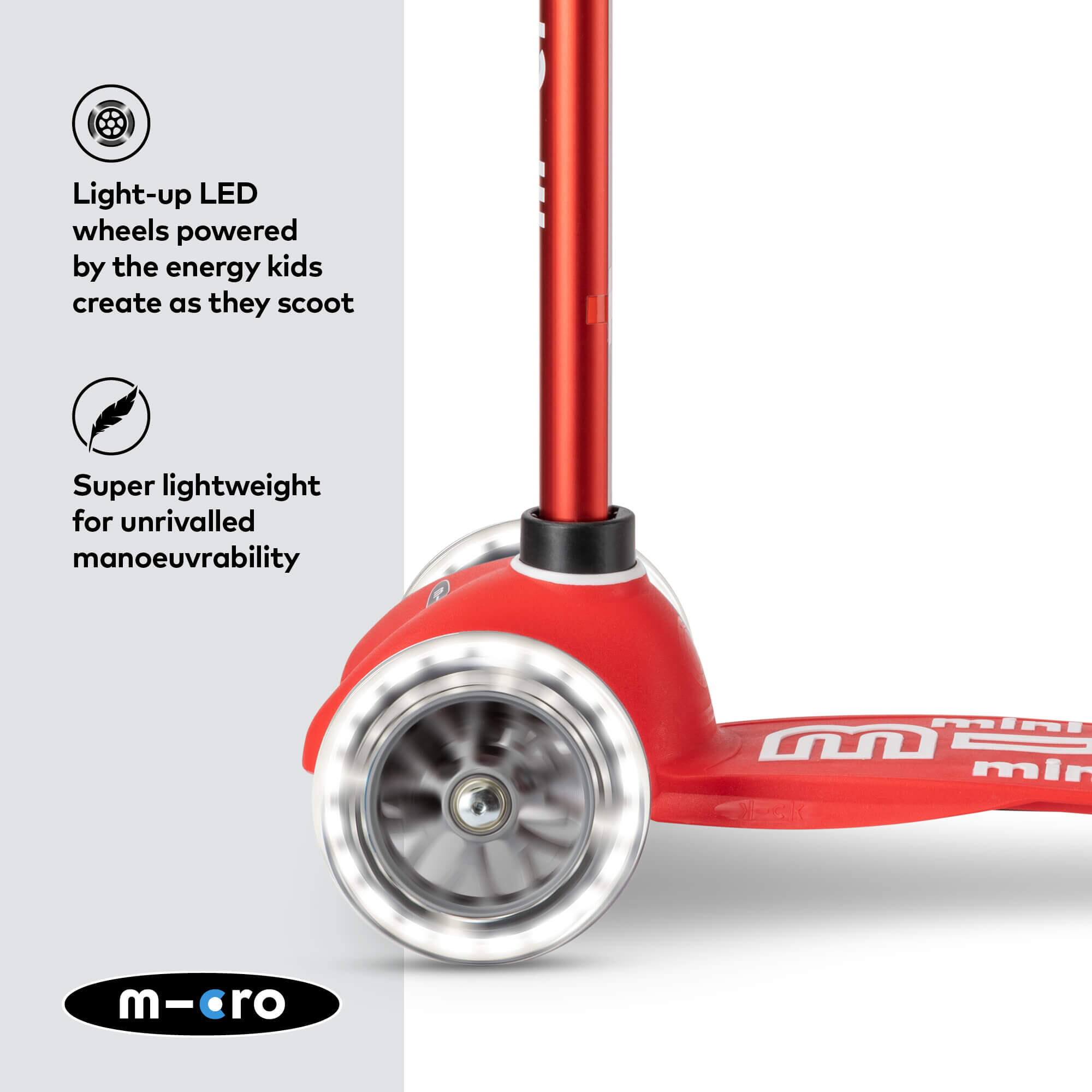 Trottinette 3 roues Mini  Deluxe  LED 3/7