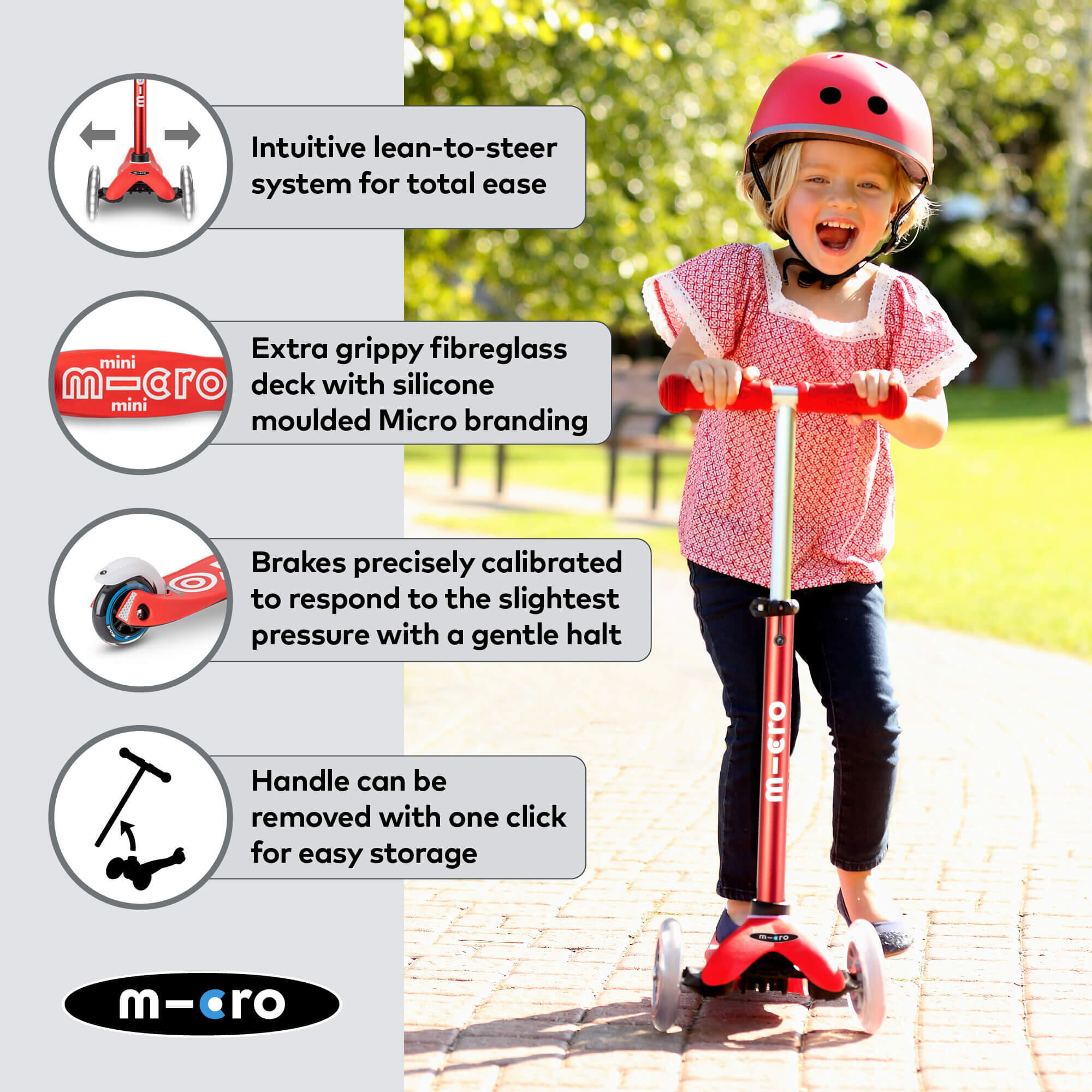 Trottinette 3 roues Mini  Deluxe  LED 5/7