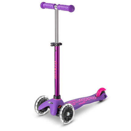 Hulajnoga Mini Micro Deluxe LED dla dzieci 3-kołowa