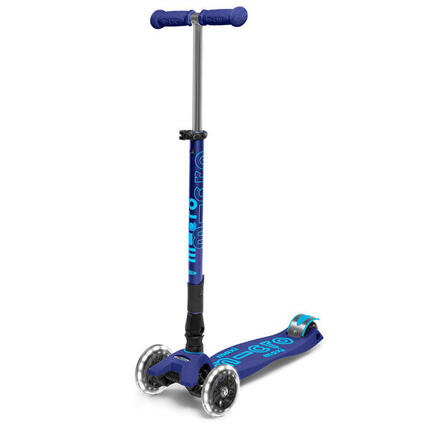 Trottinette enfant Maxi Deluxe pliable Pétrole LED