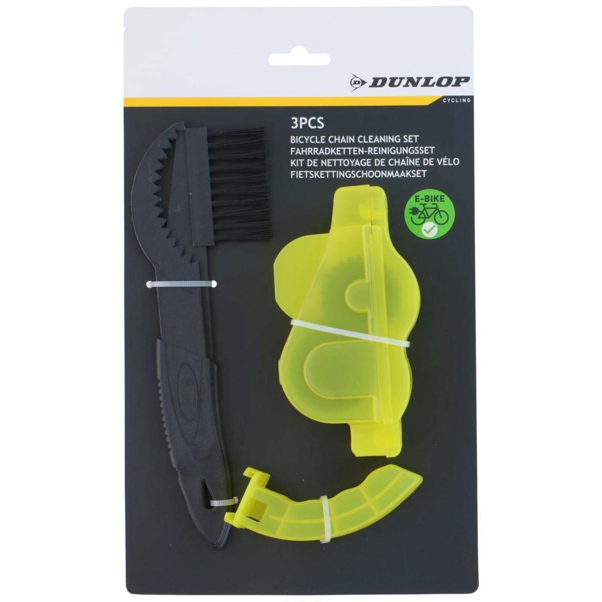 Zestaw do czyszczenia łańcucha rowerowego Dunlop 3 elementy 4/4