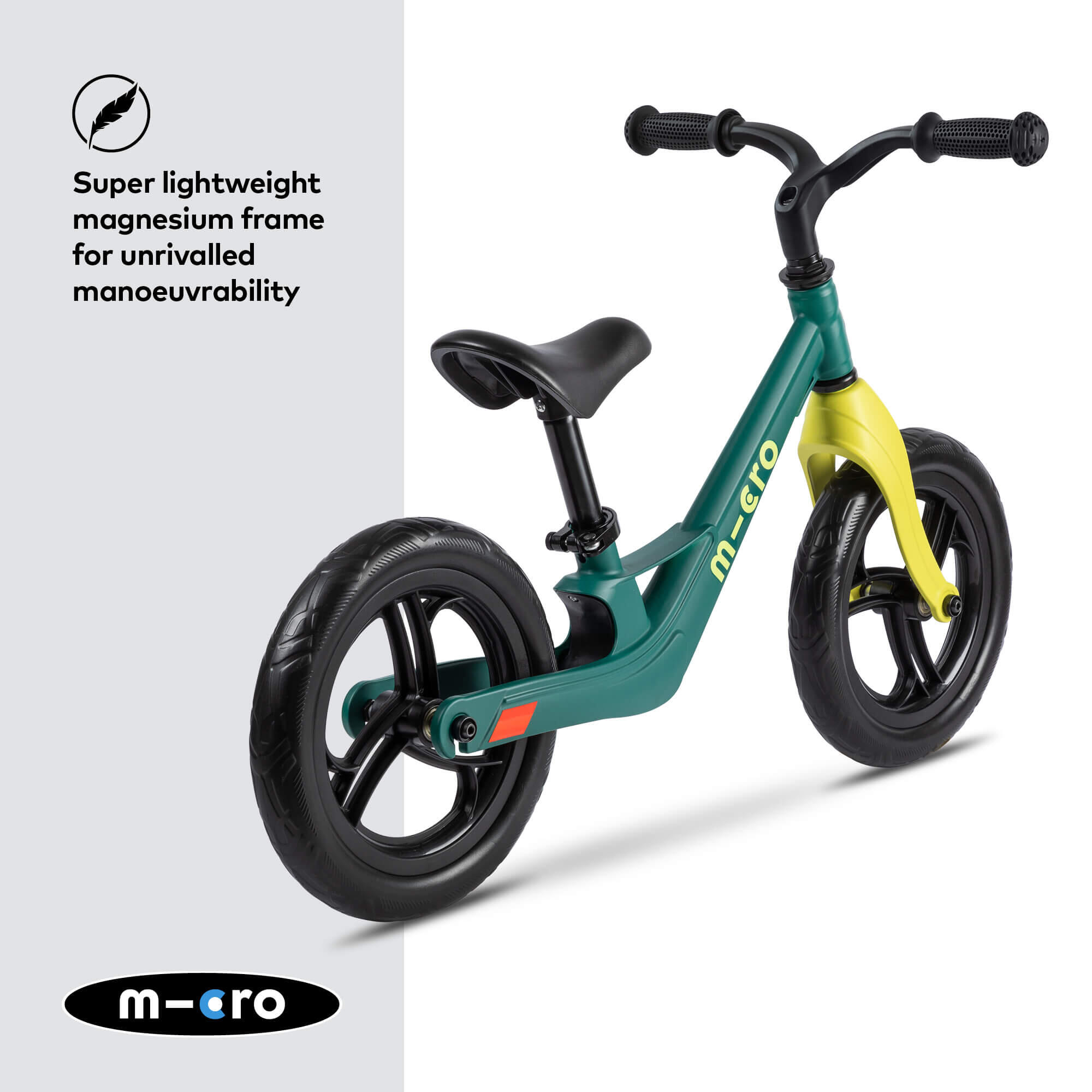 Draisienne  Balance Bike Lite Vert Paon 3/7