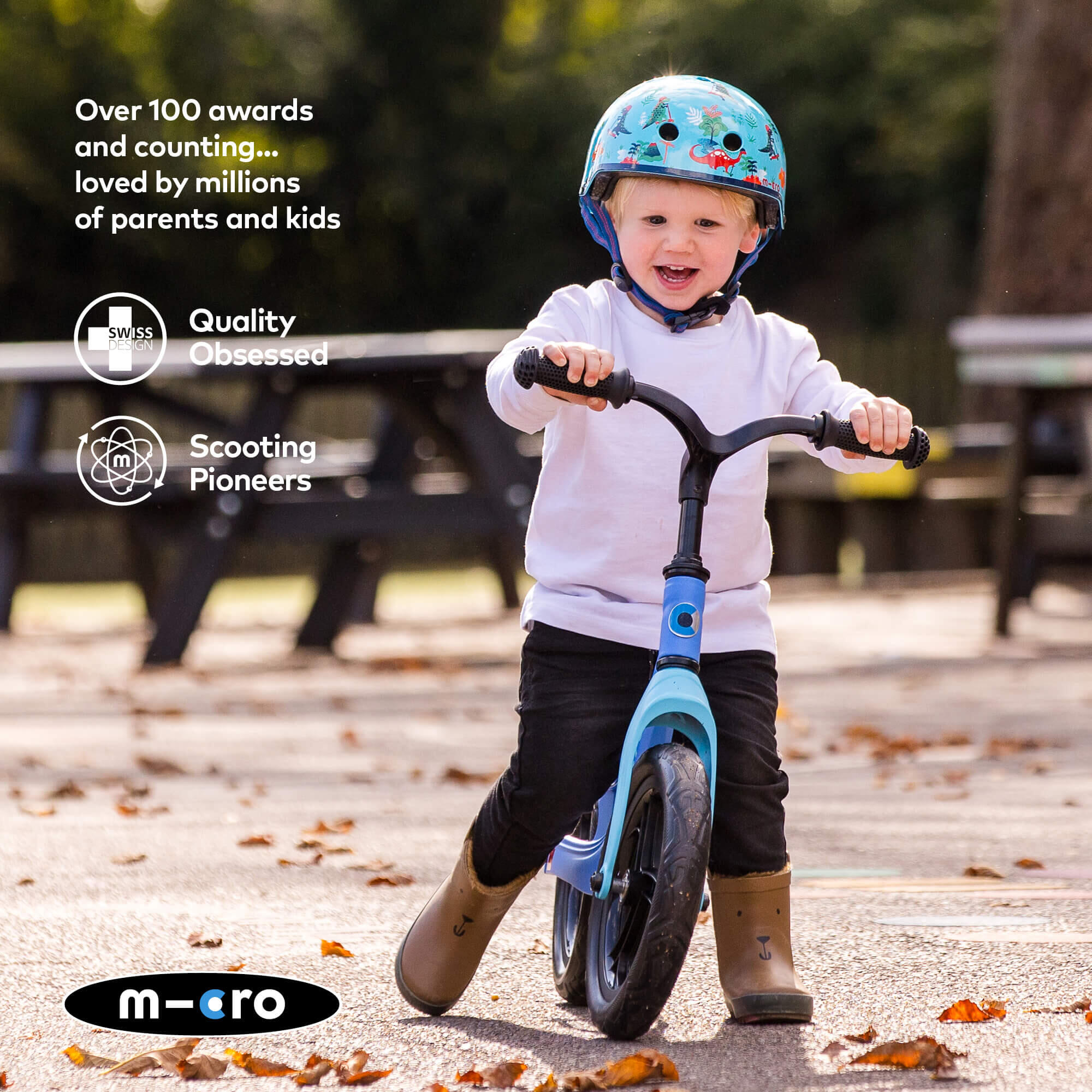Draisienne  Balance Bike Lite Bleu Ciel 5/7