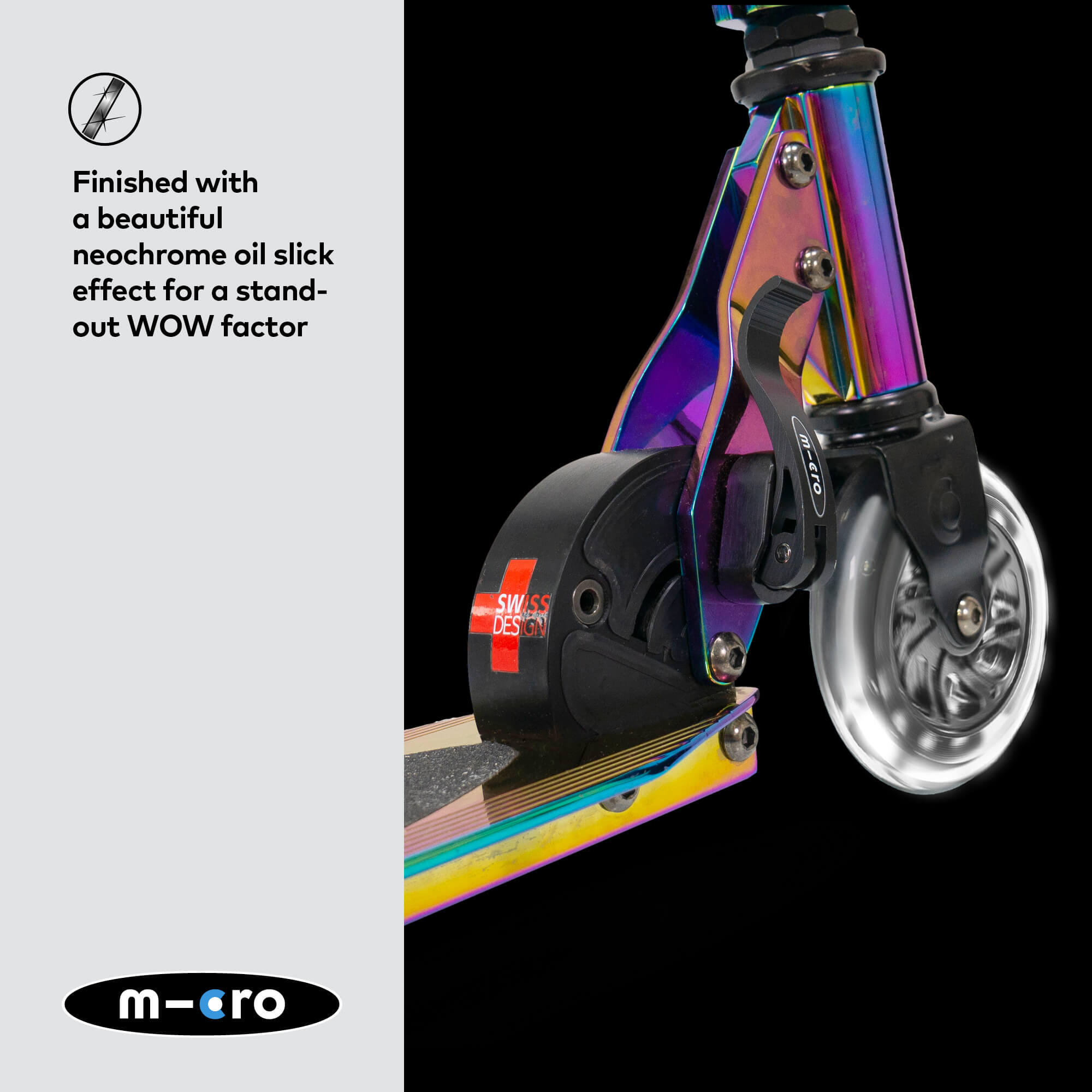 Trottinette enfant  Sprite Néochrome LED 3/7