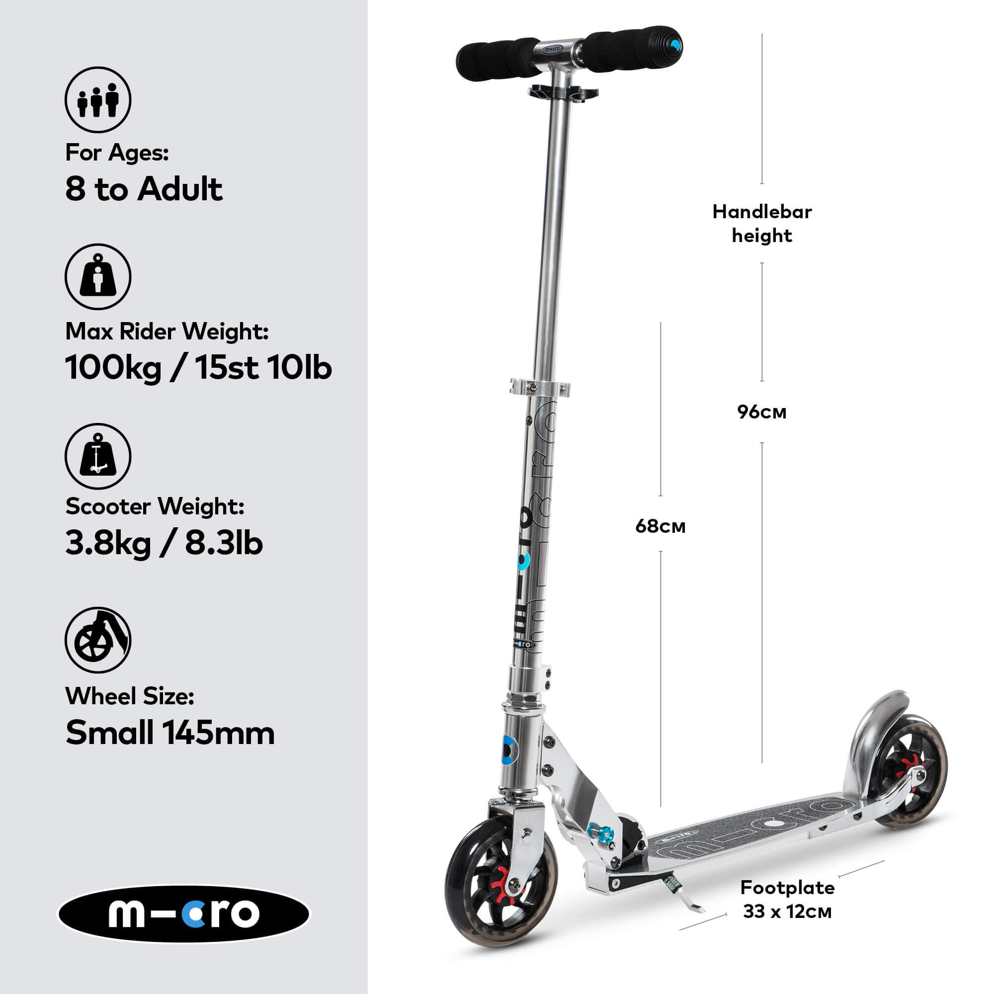 Trottinette adulte  Speed+ 2/7