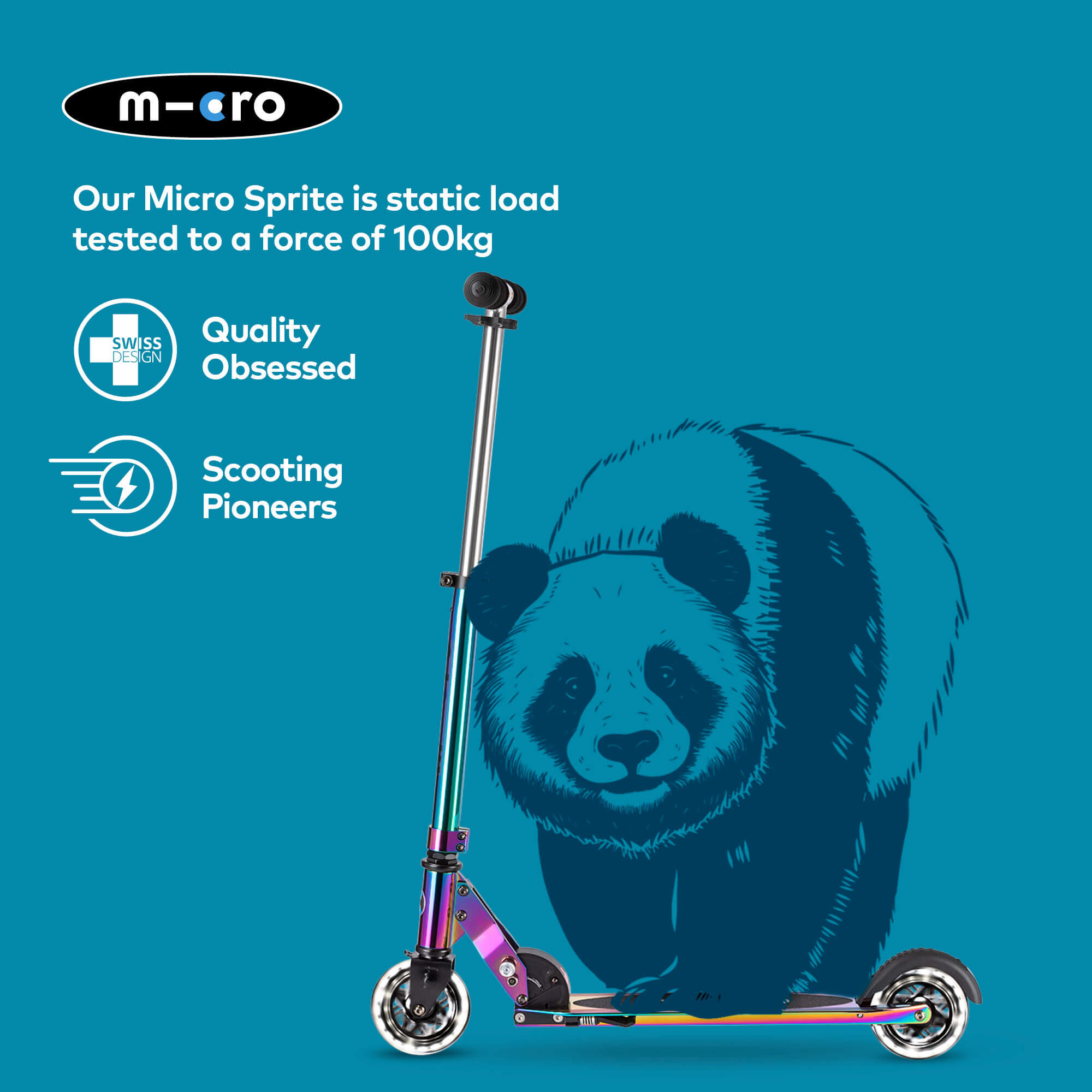 Trottinette enfant  Sprite Néochrome LED 7/7