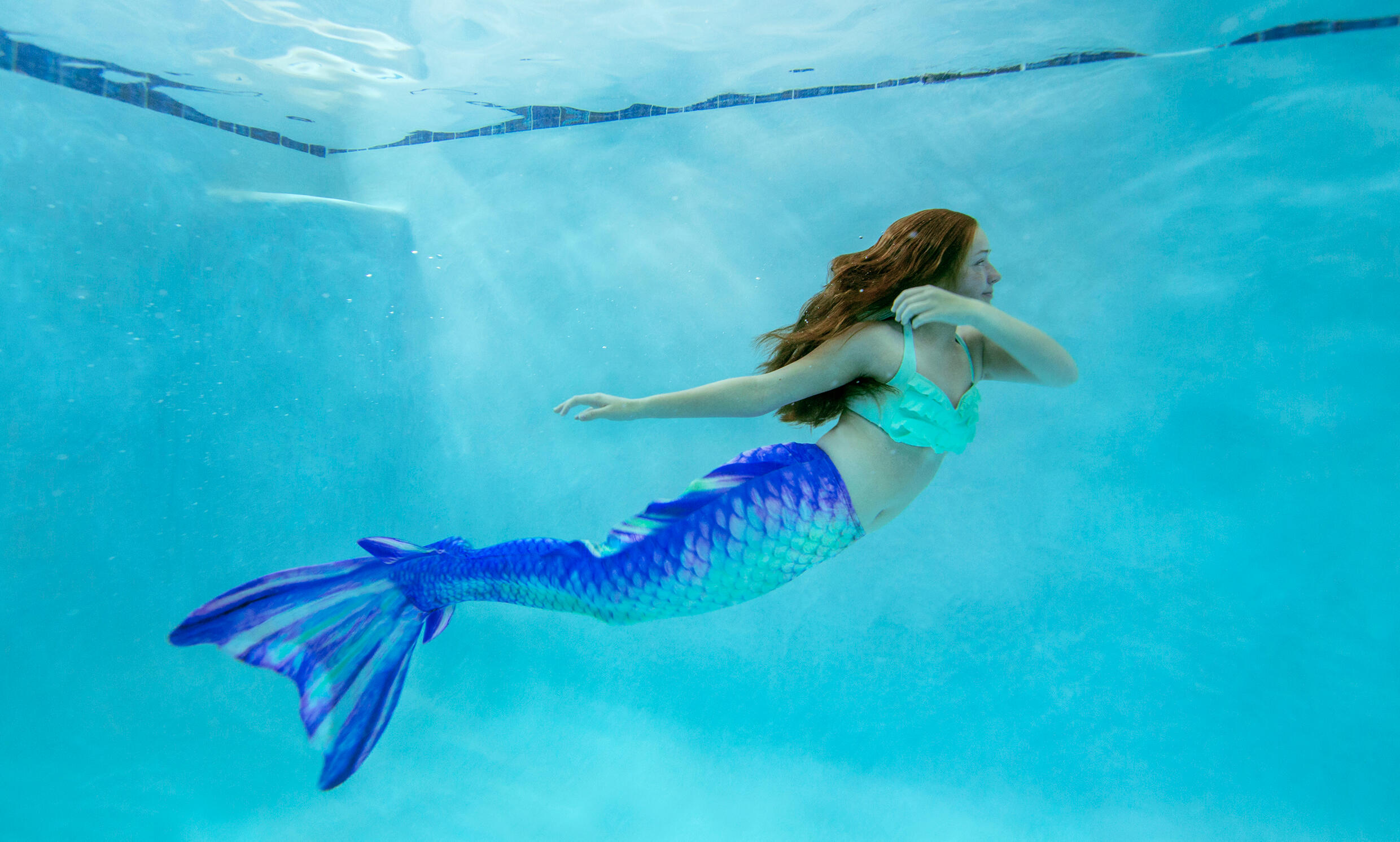 Fin Fun Meerjungfrauenflosse "Atlantis" PACIFIC PEARL 5/8