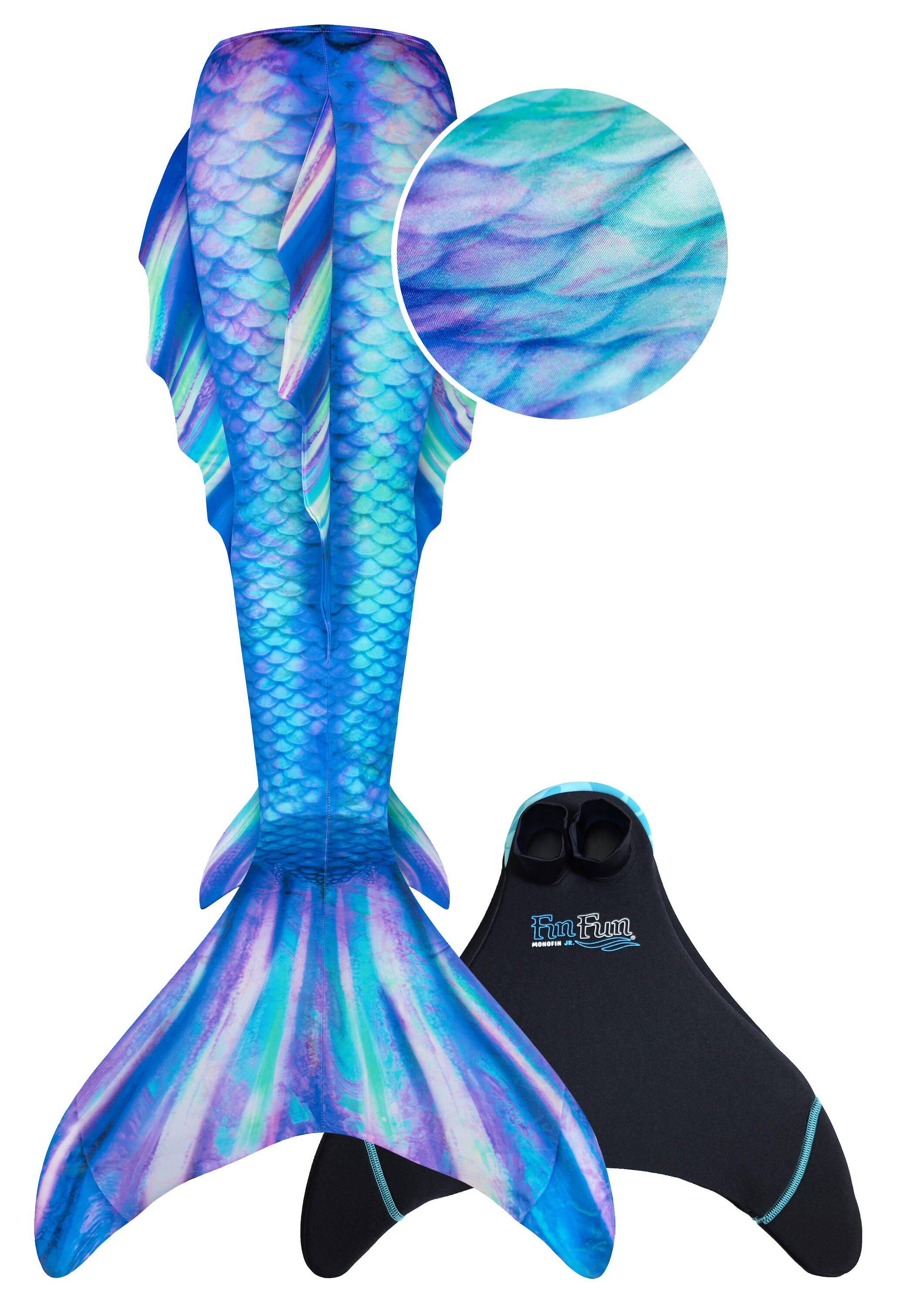 Fin Fun Meerjungfrauenflosse "Atlantis" PACIFIC PEARL 1/8