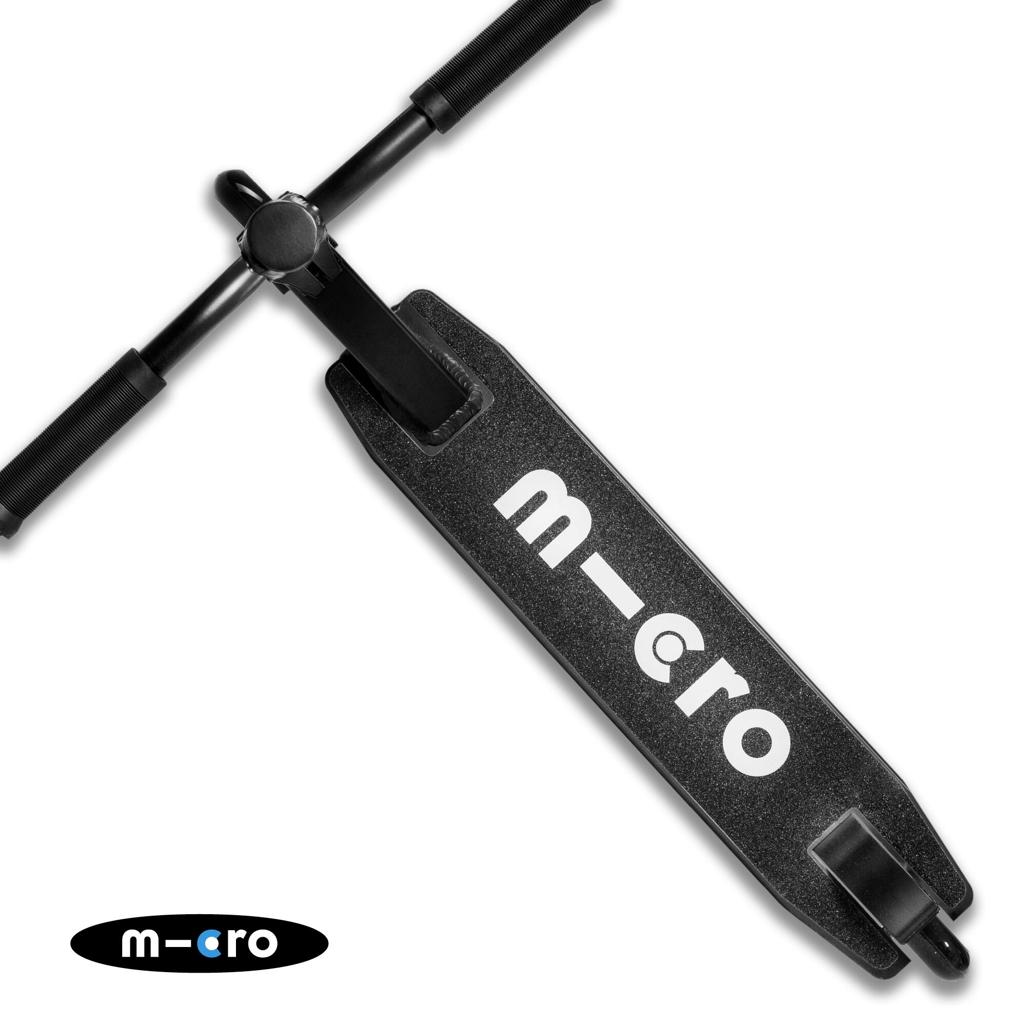 Micro Ramp Preto trotinete rígida de duas rodas para saltar 4/7