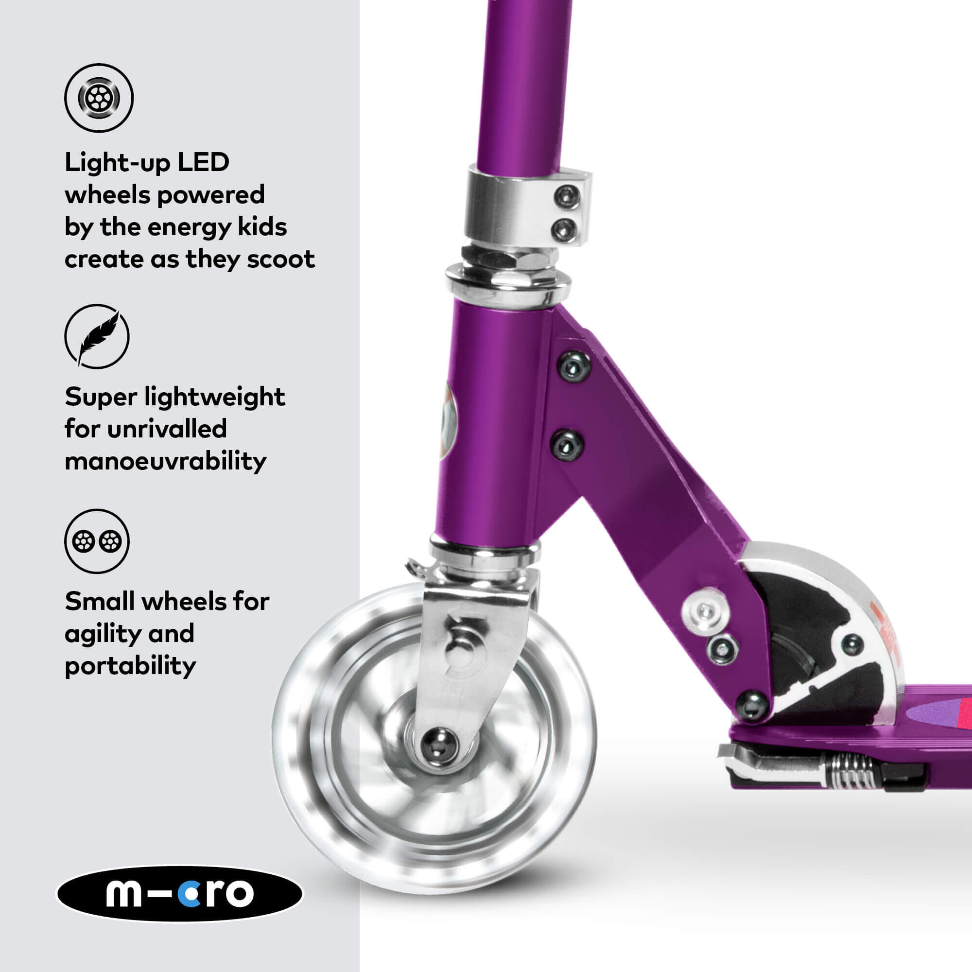 Trottinette enfant  Sprite  LED 3/7